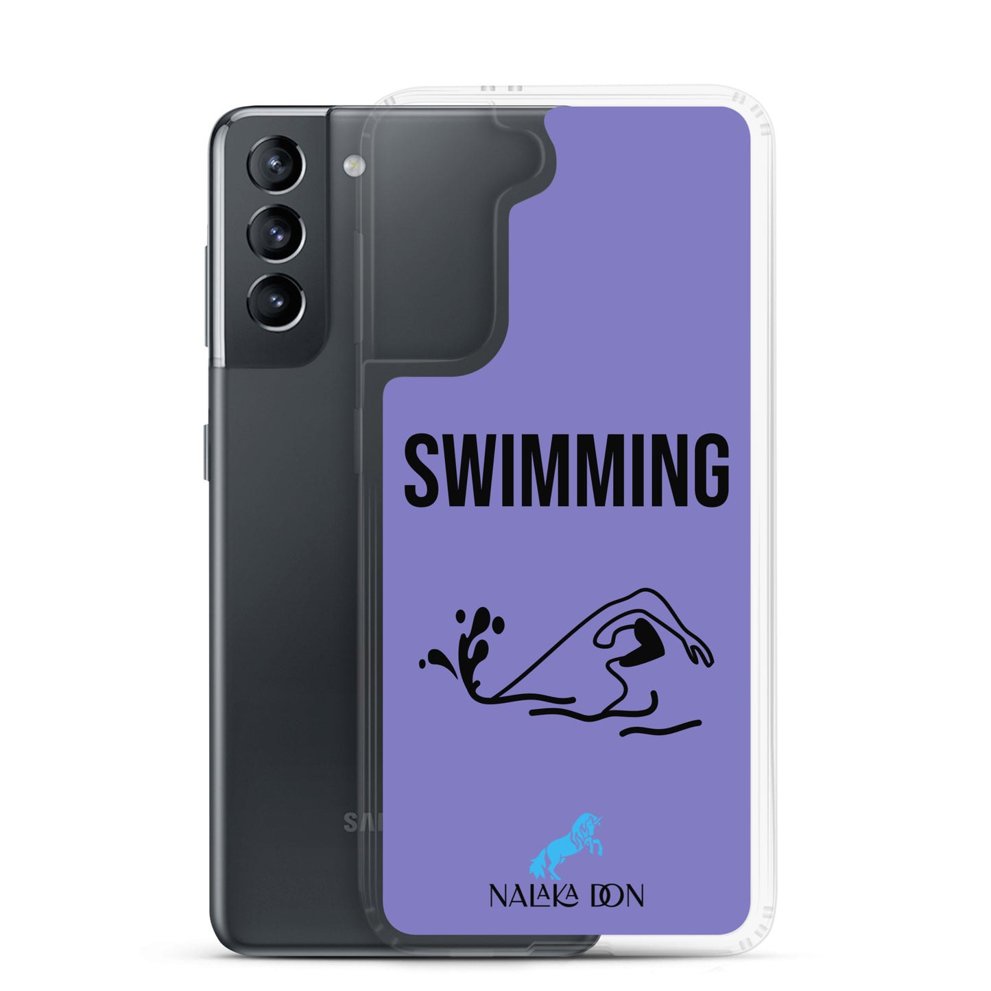 Swimming - Clear Case for Samsung®