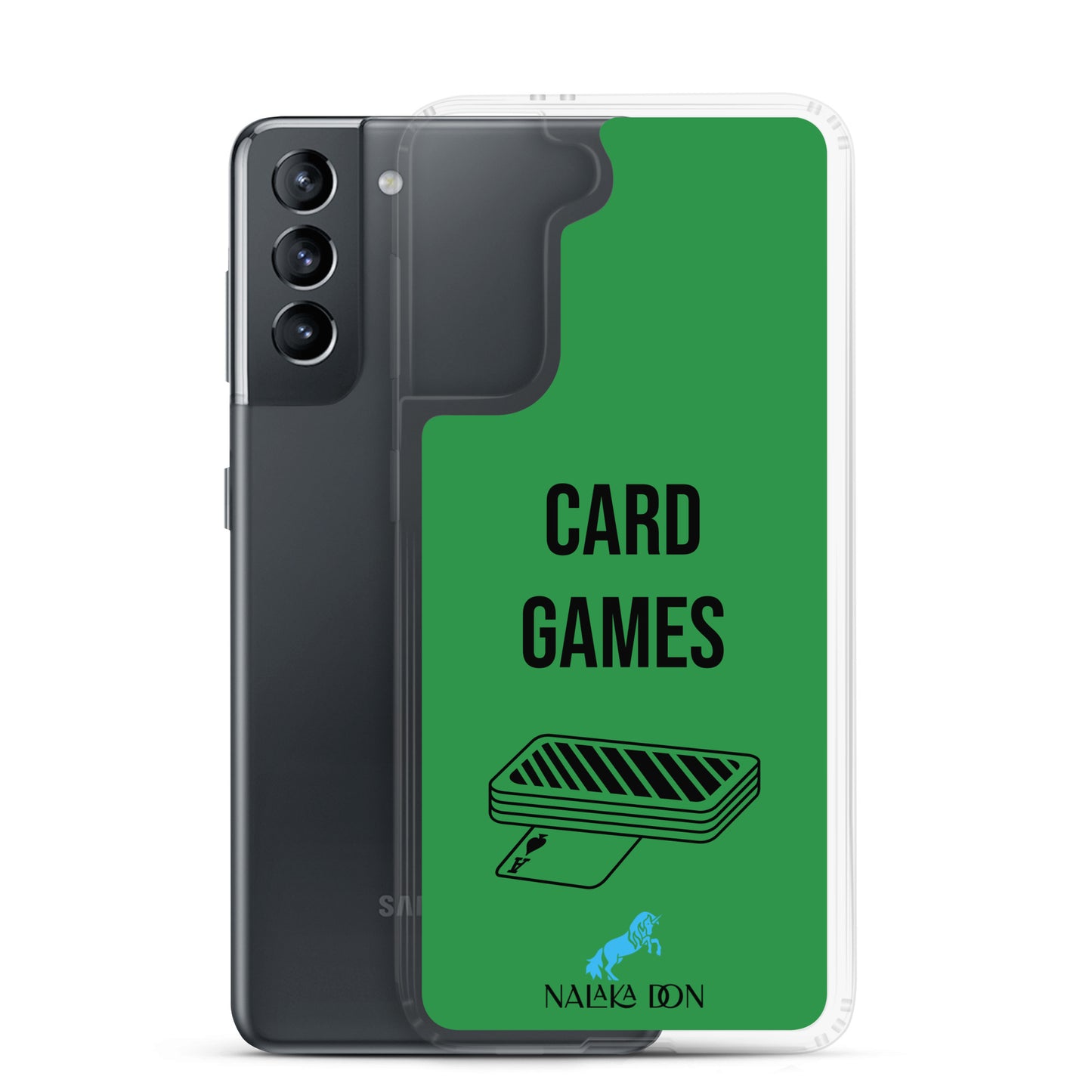 Card Games - Clear Case for Samsung®