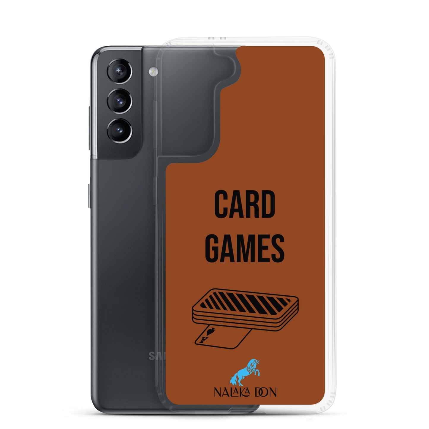 Card Games - Clear Case for Samsung®