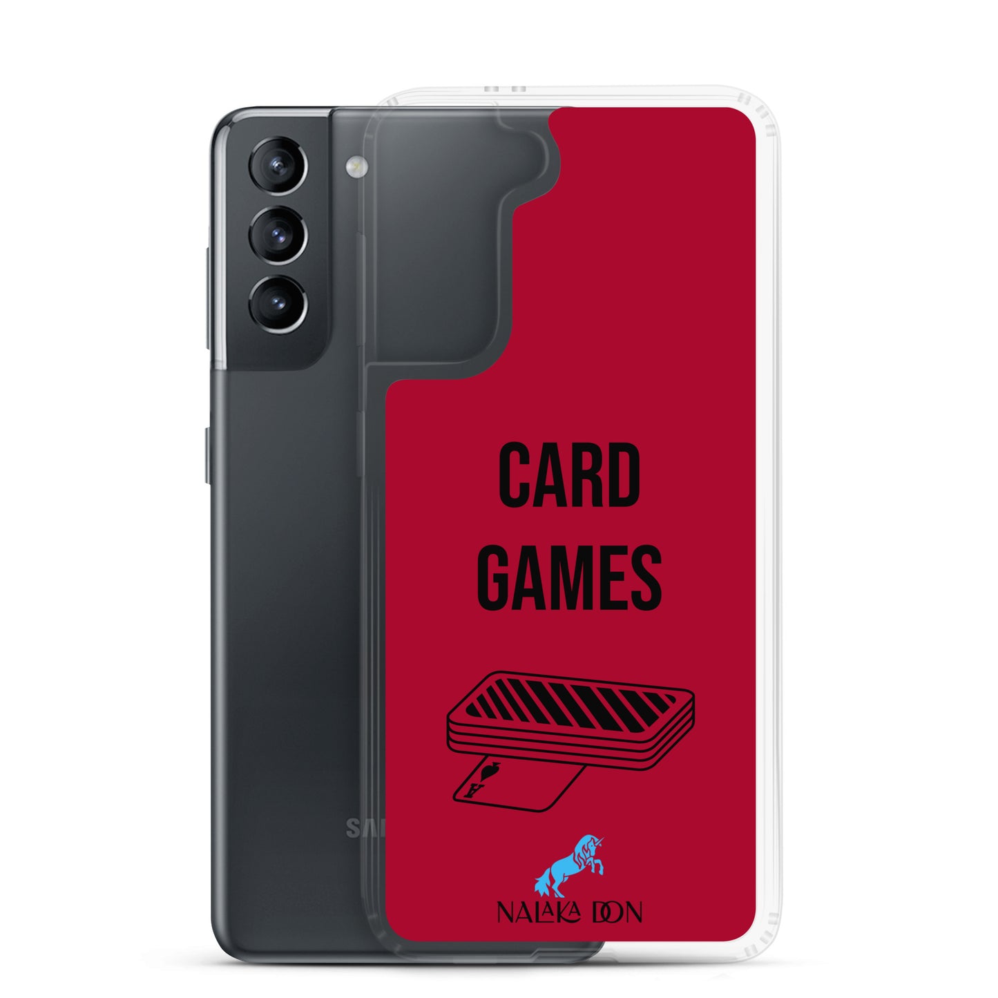 Card Games - Clear Case for Samsung®