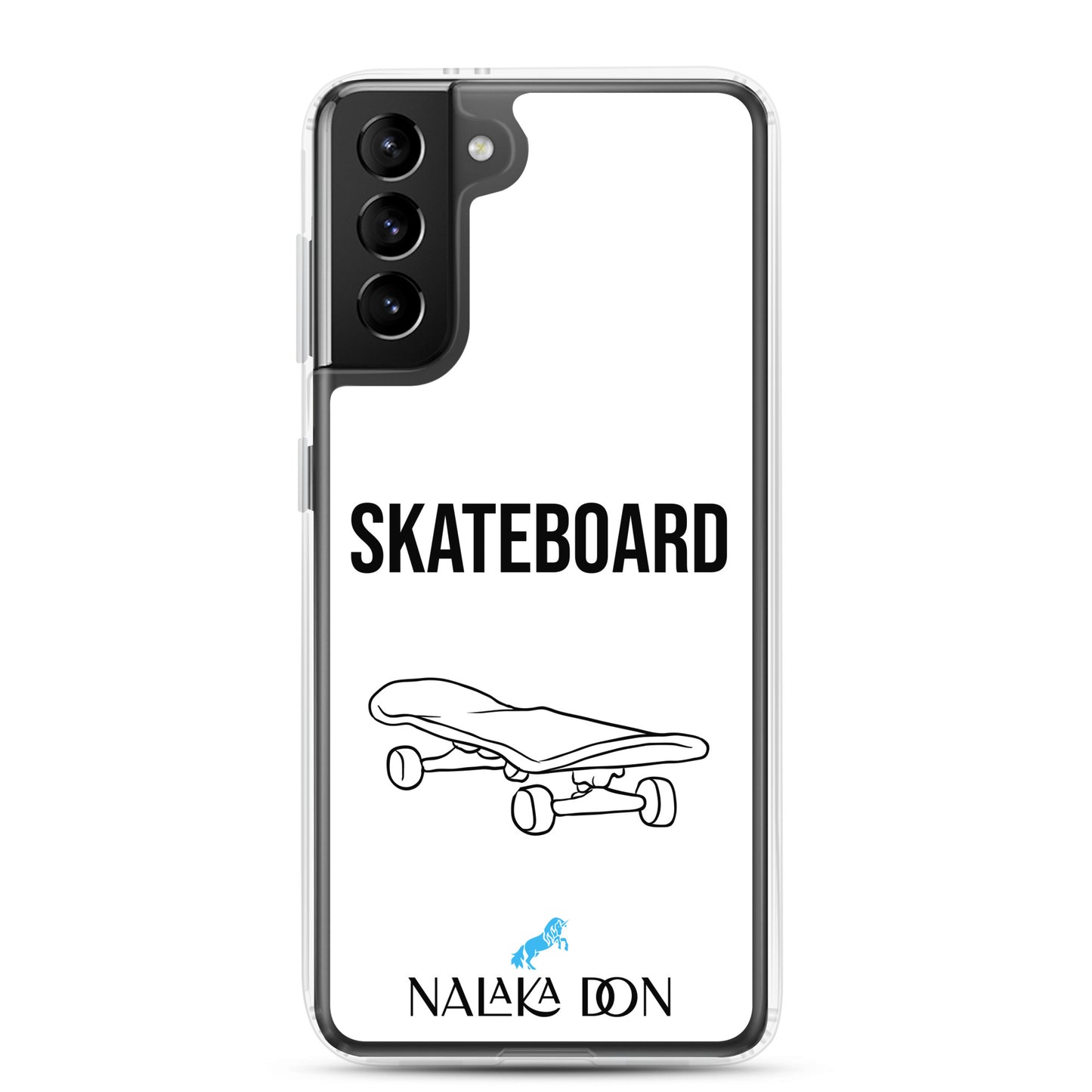 Skateboard - Clear Case for Samsung®