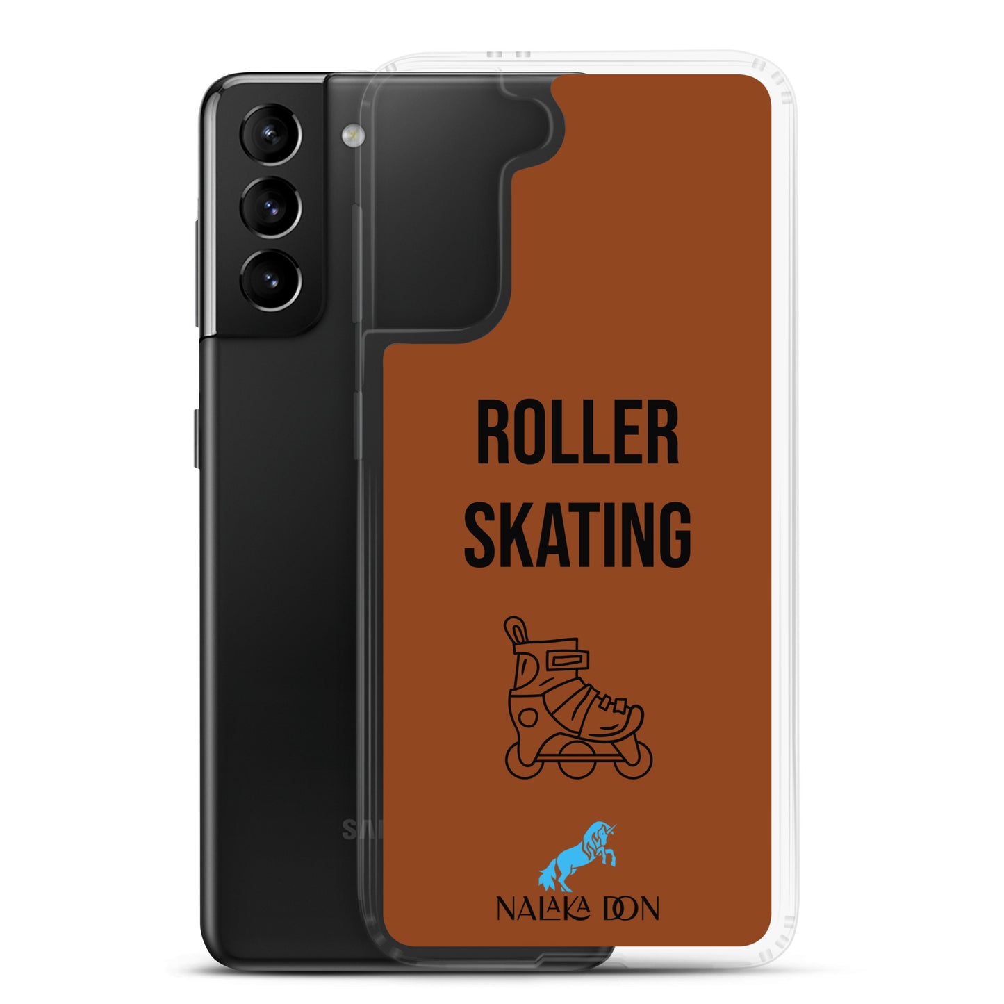 Roller Skating - Clear Case for Samsung®