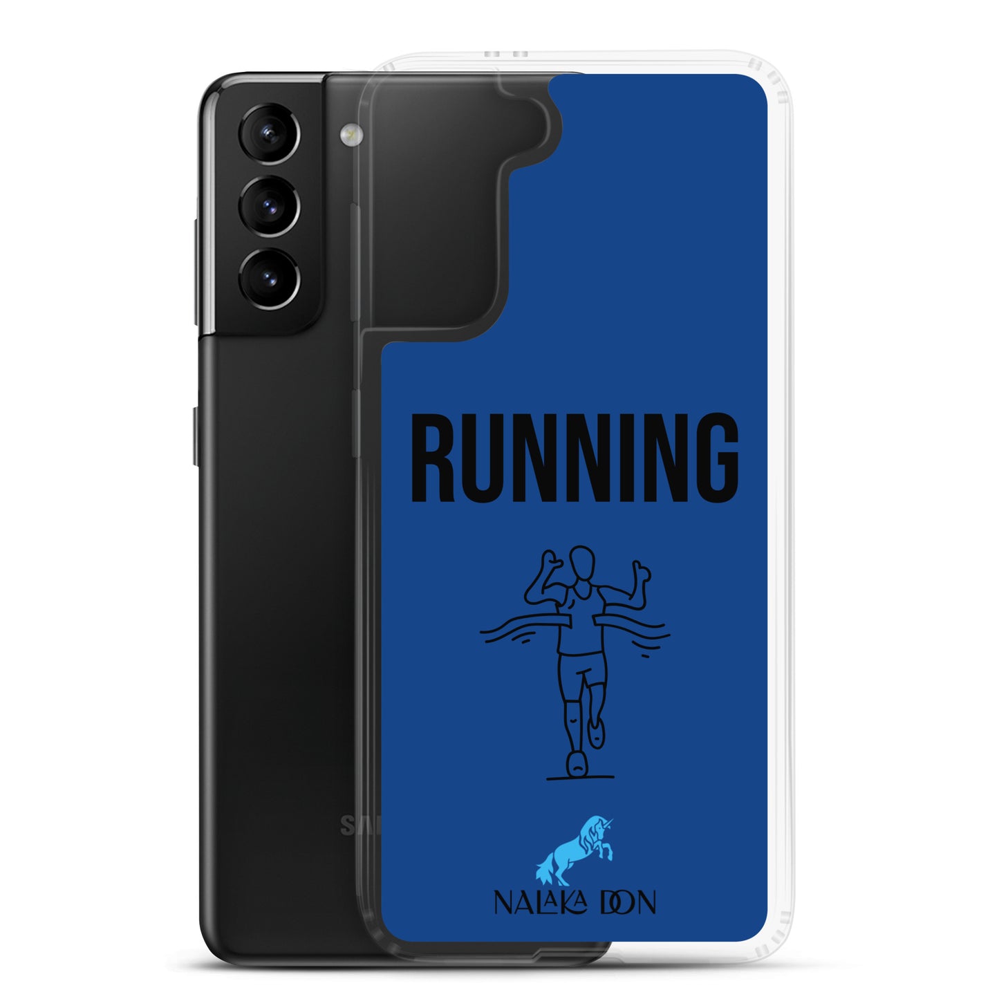 Running - Clear Case for Samsung®