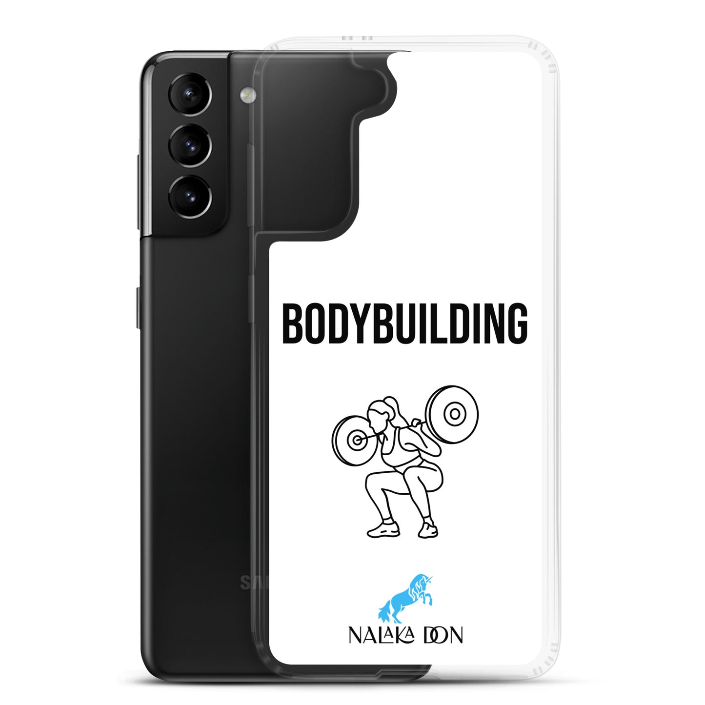 Bodybuilding - Clear Case for Samsung®