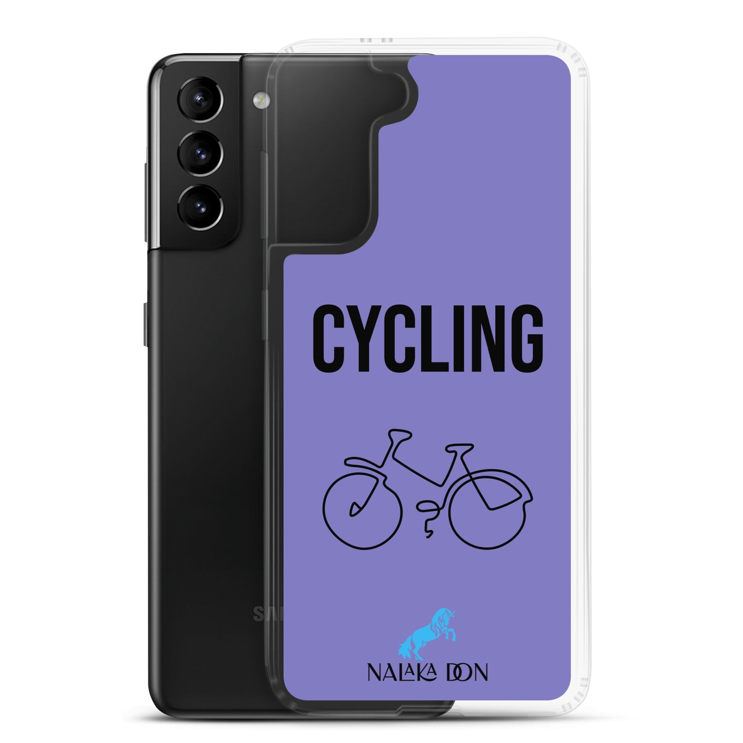 Cycling - Clear Case for Samsung®