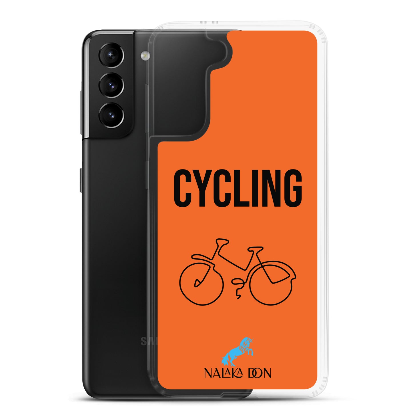 Cycling - Clear Case for Samsung®