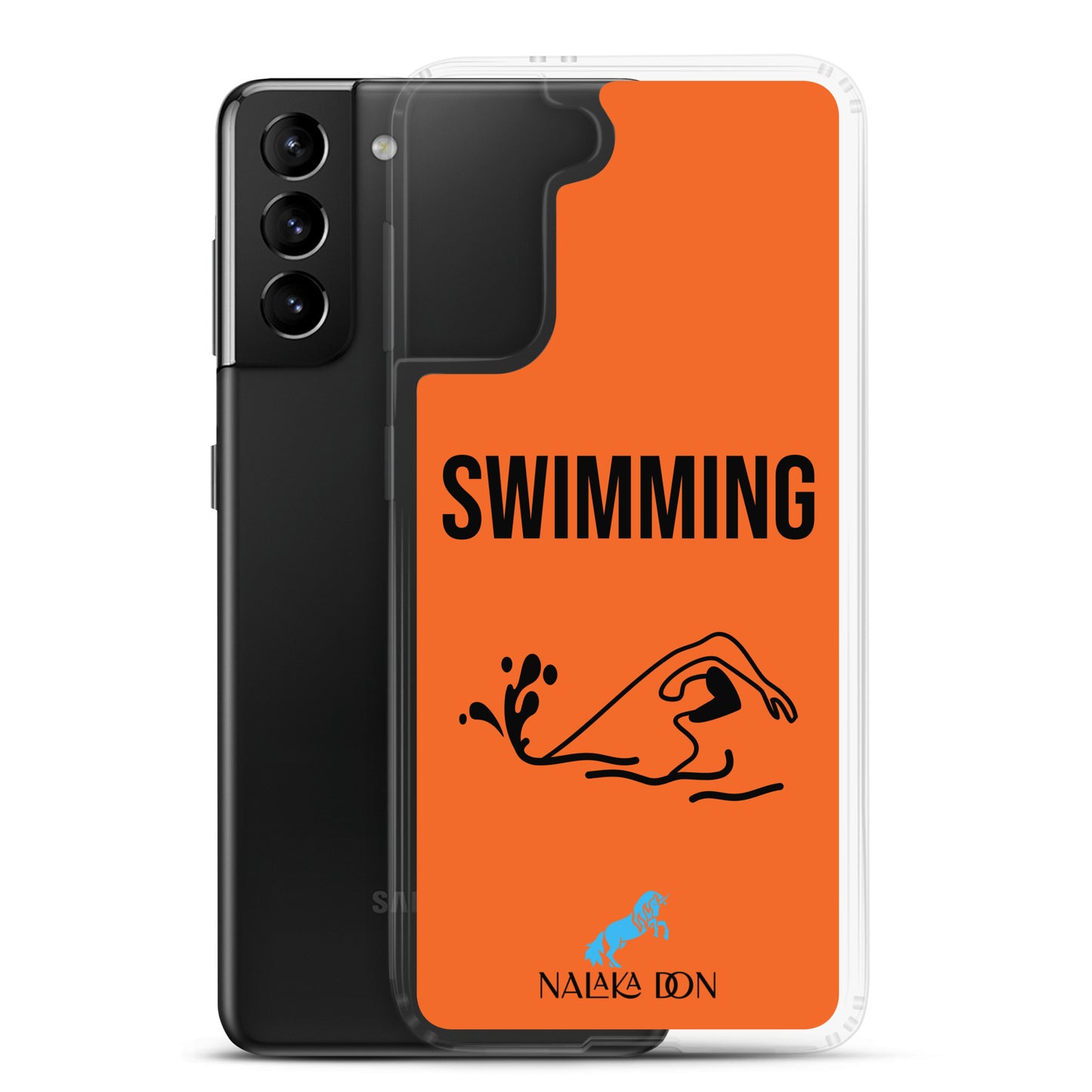 Swimming - Clear Case for Samsung®