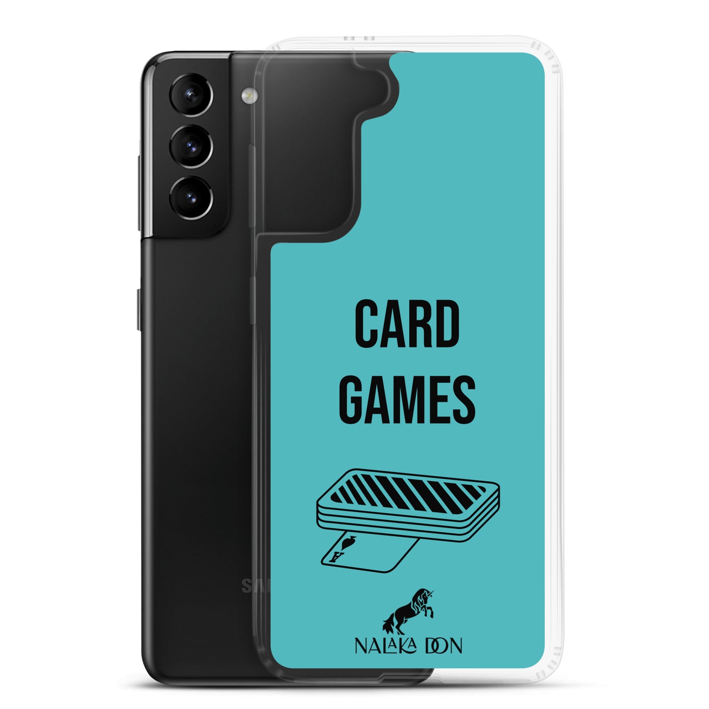 Card Games - Clear Case for Samsung®