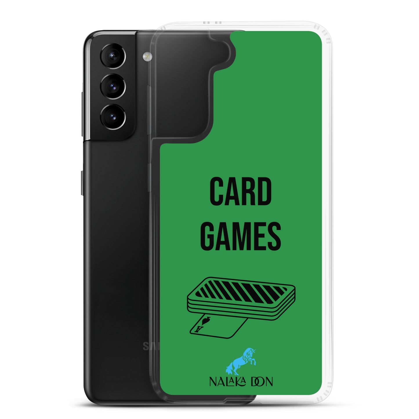 Card Games - Clear Case for Samsung®