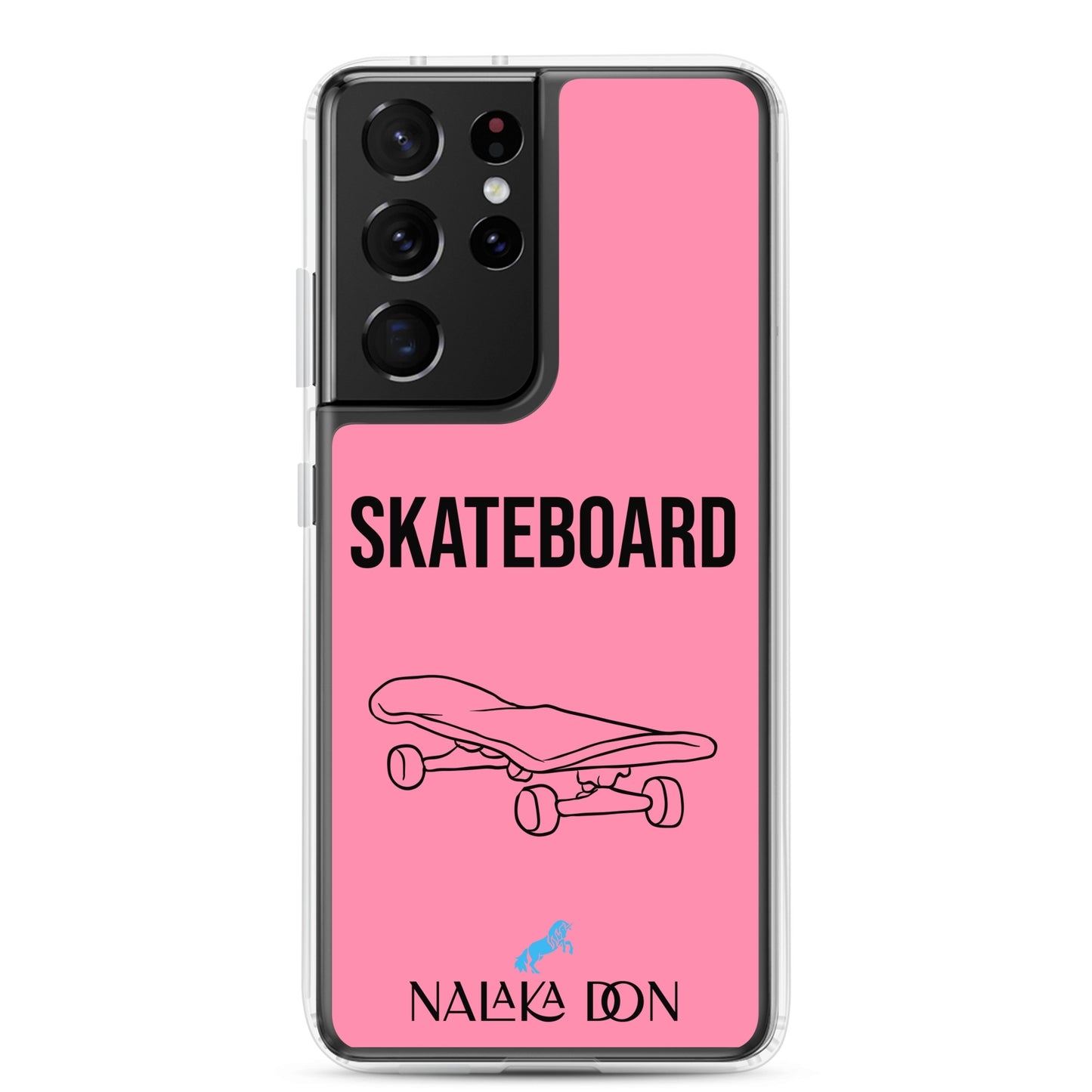 Skateboard - Clear Case for Samsung®
