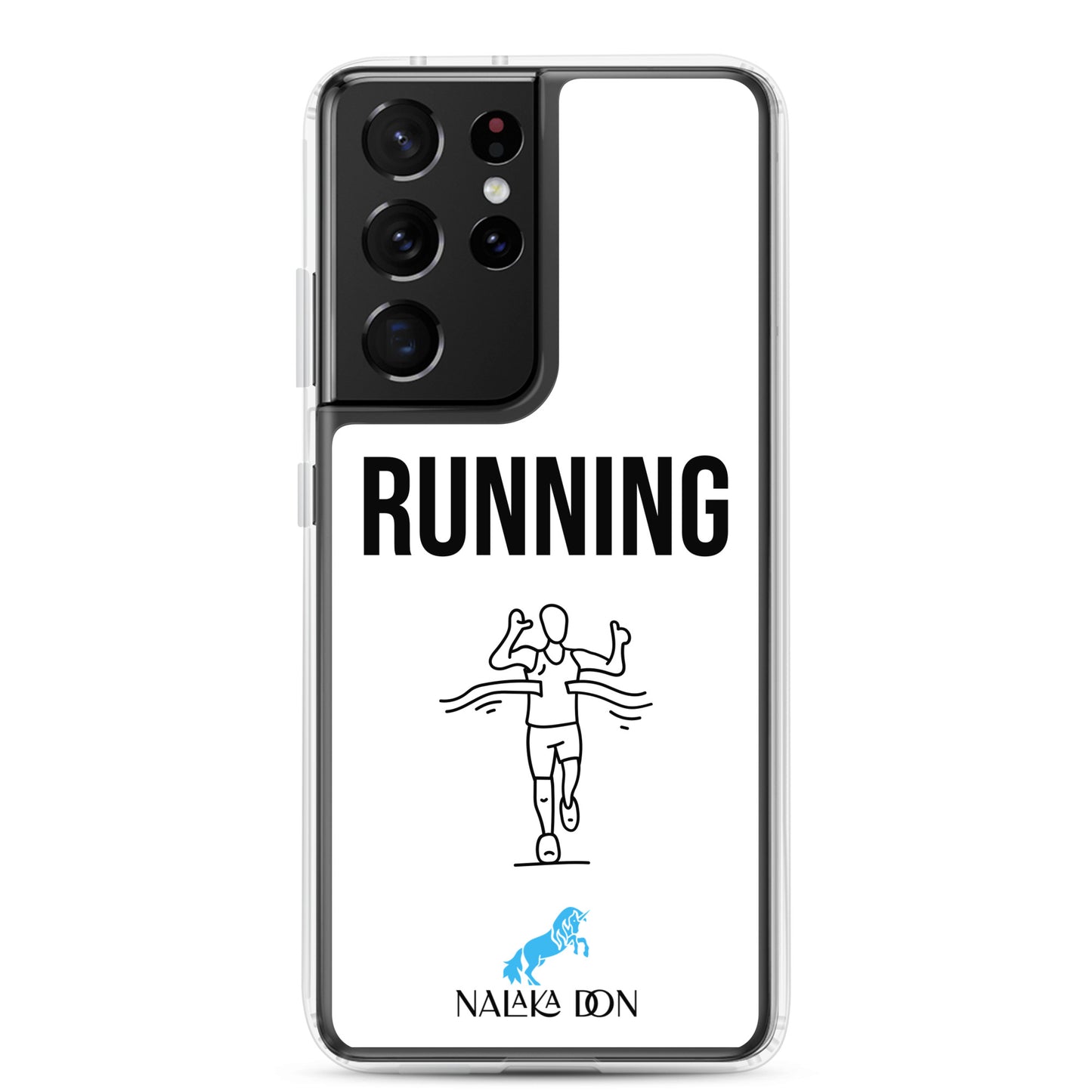 Running - Clear Case for Samsung®