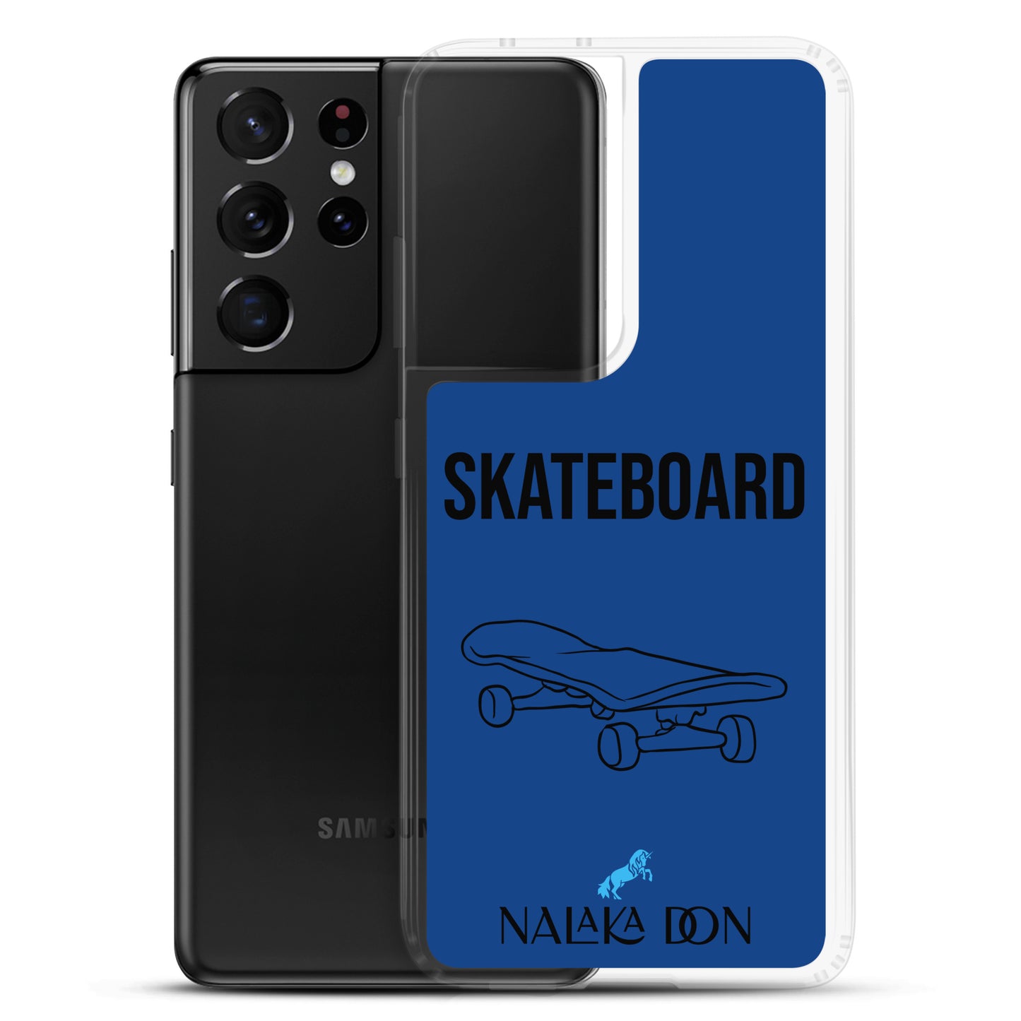 Skateboard - Clear Case for Samsung®
