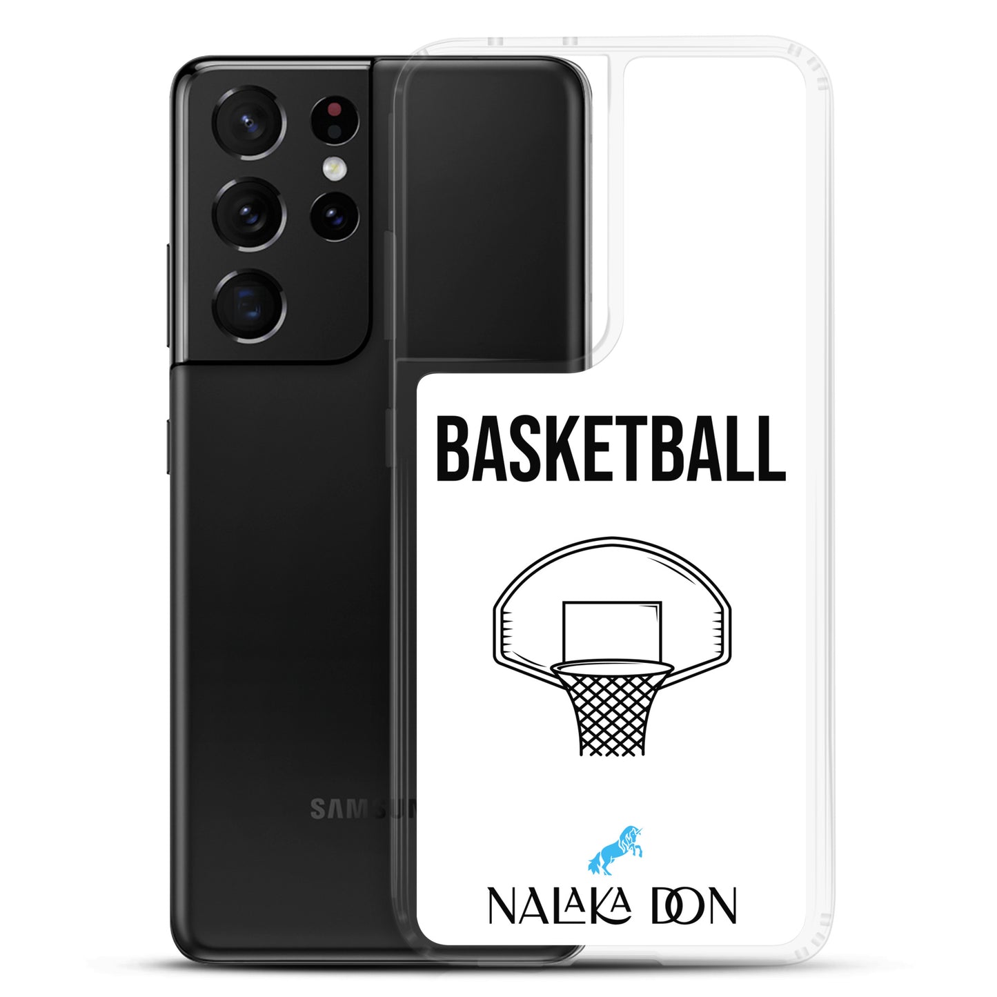 Basketball - Clear Case for Samsung®