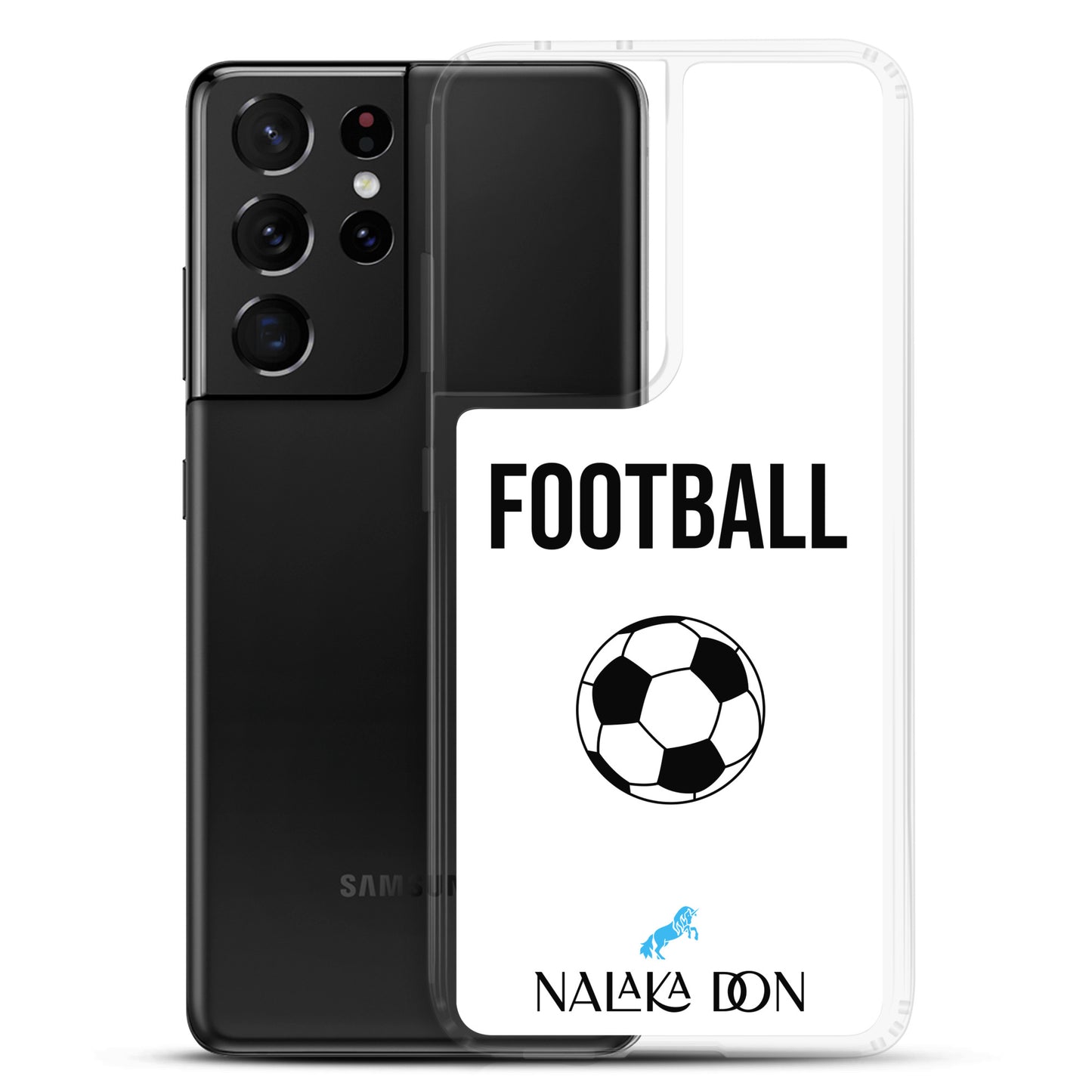 Football - Clear Case for Samsung®