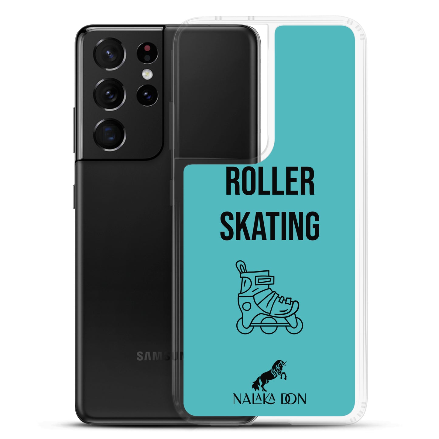 Roller Skating - Clear Case for Samsung®