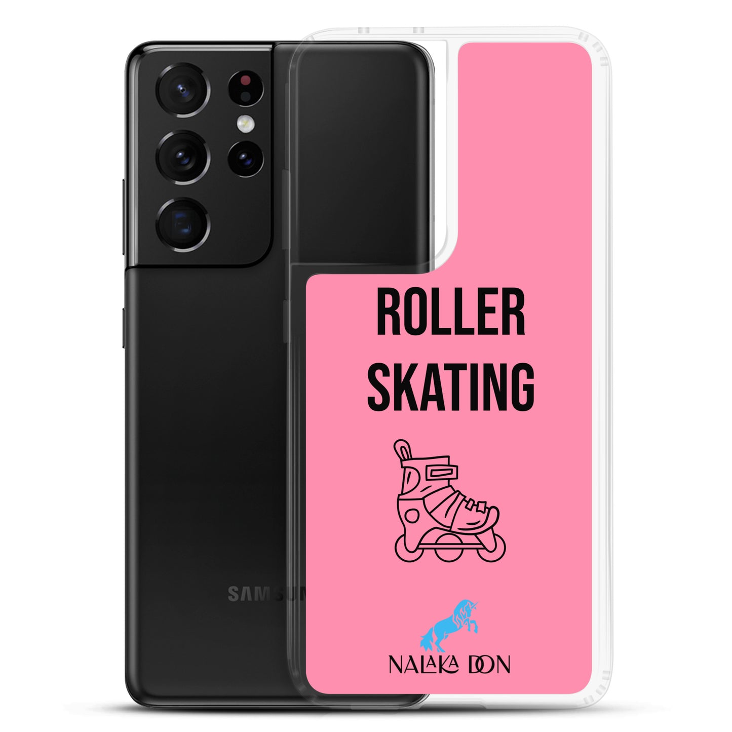 Roller Skating - Clear Case for Samsung®