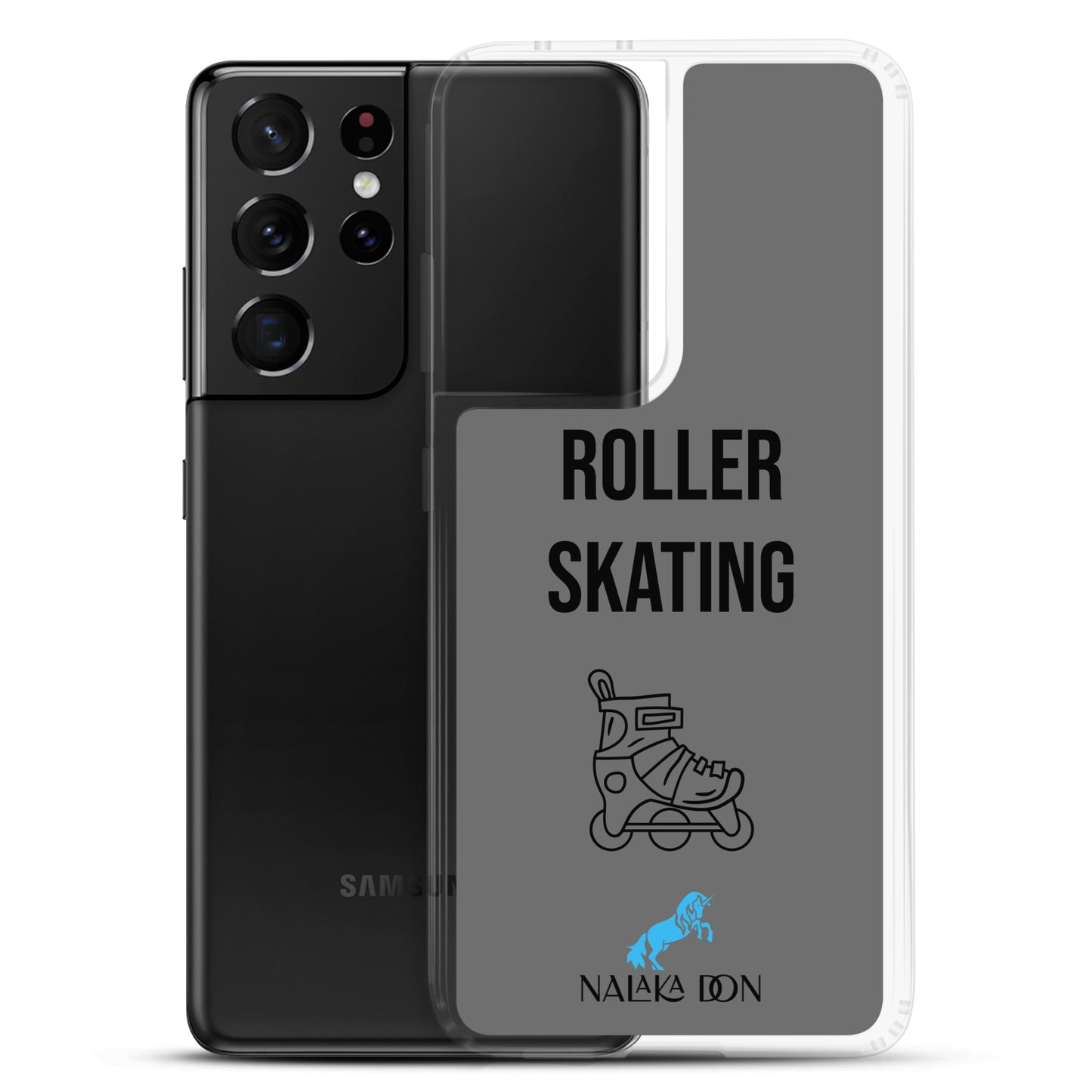 Roller Skating - Clear Case for Samsung®