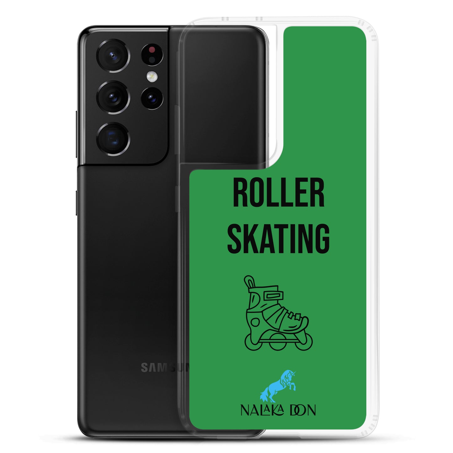 Roller Skating - Clear Case for Samsung®