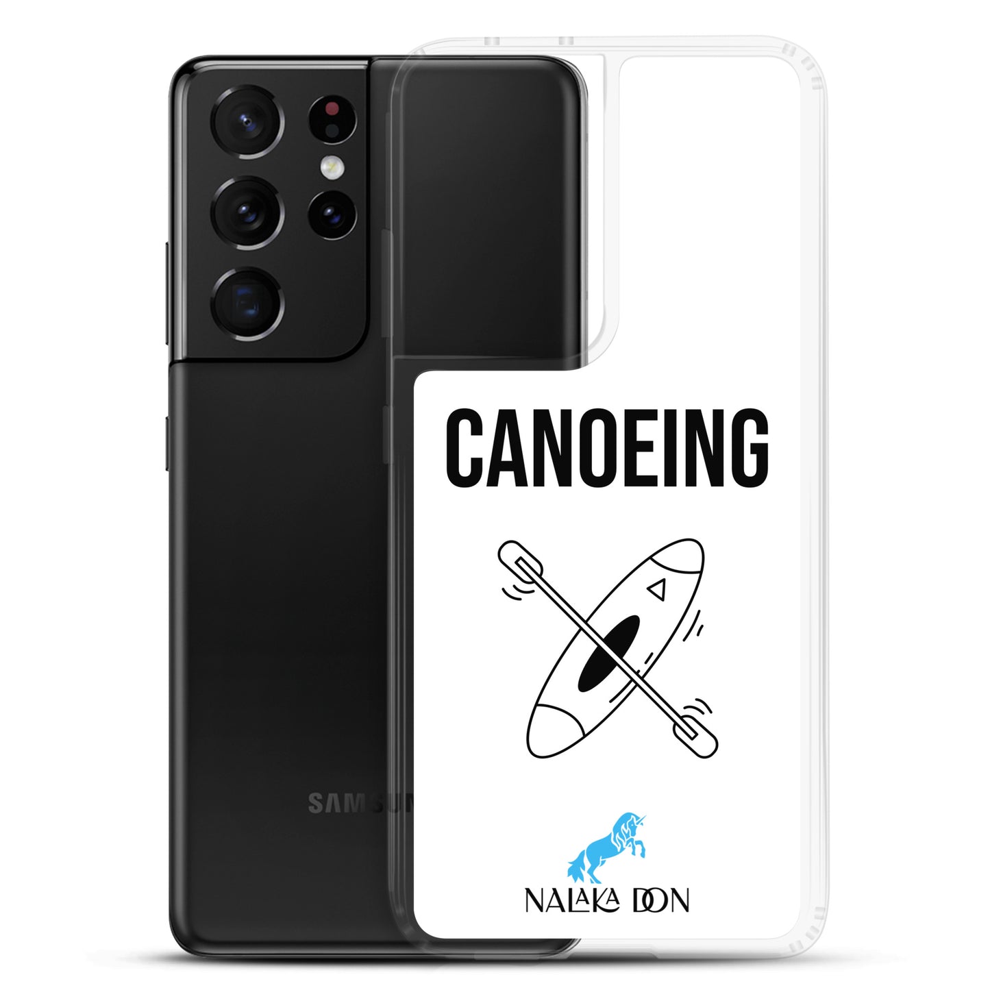 Canoeing - Clear Case for Samsung®