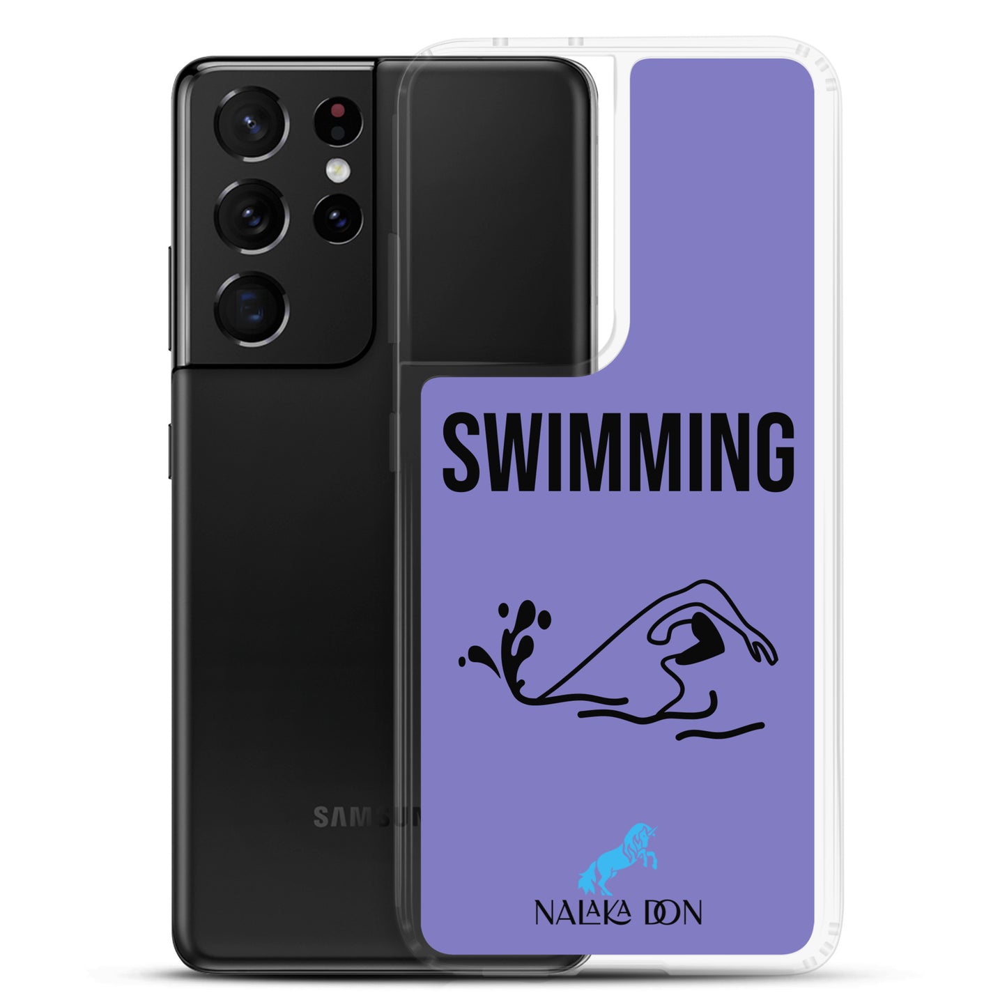 Swimming - Clear Case for Samsung®