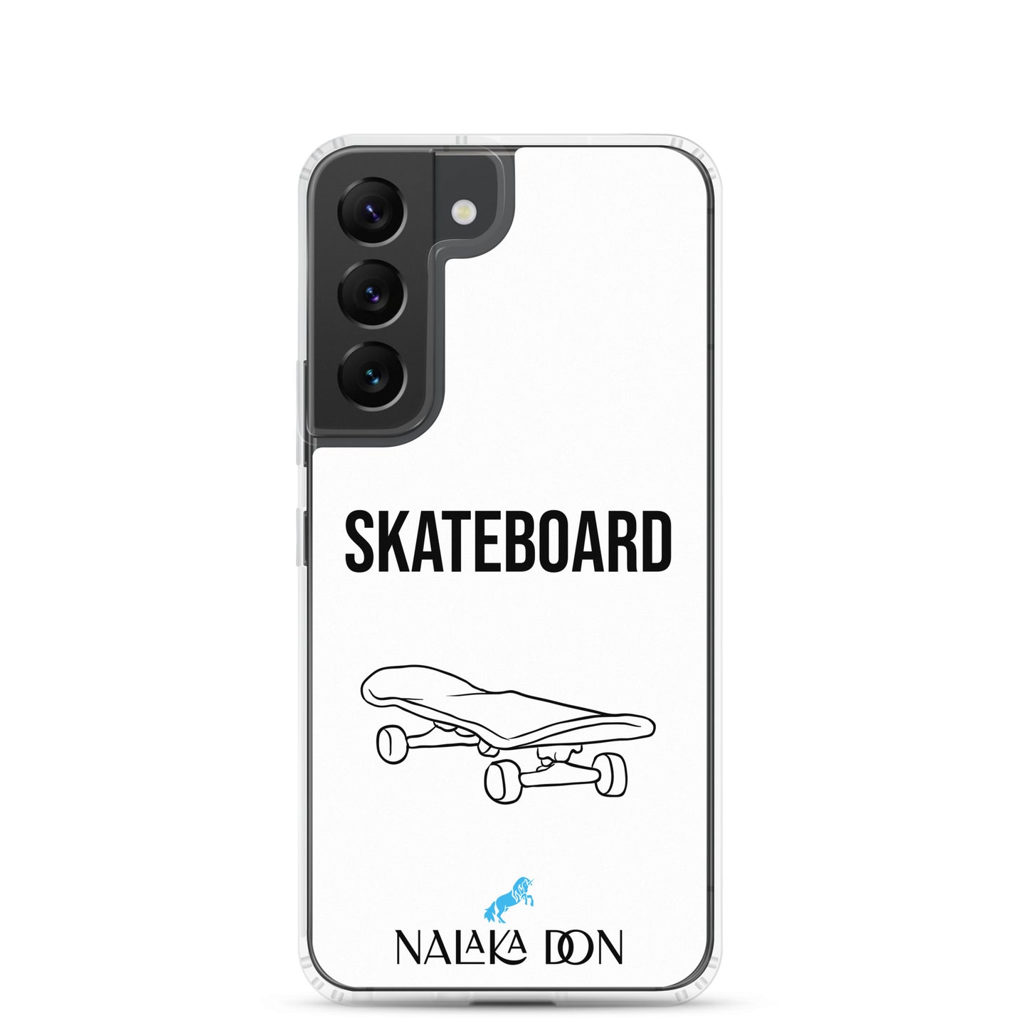 Skateboard - Clear Case for Samsung®