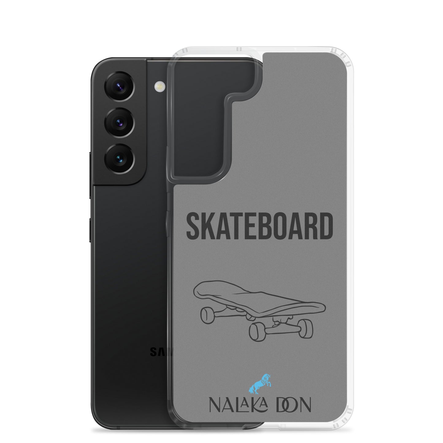 Skateboard - Clear Case for Samsung®