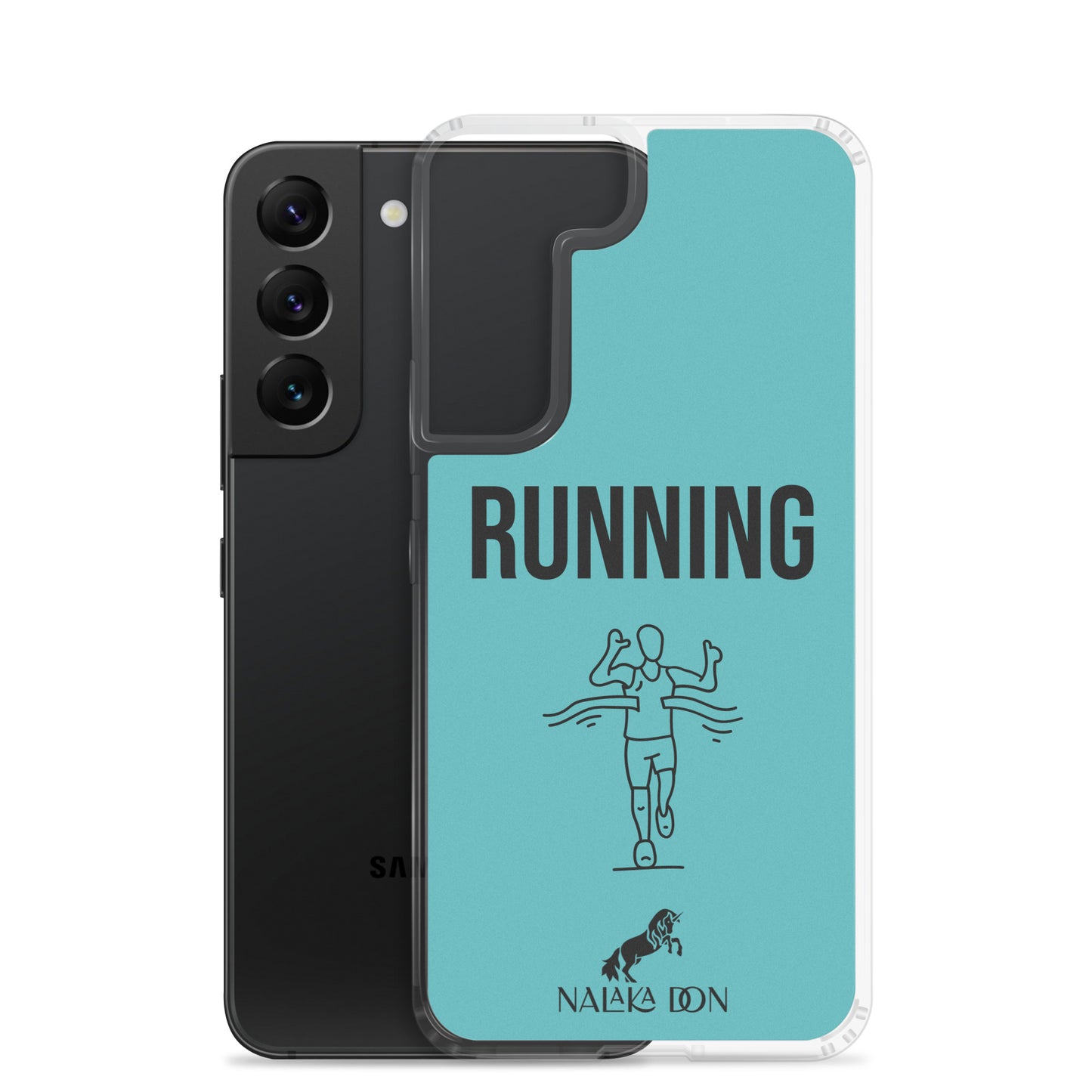 Running - Clear Case for Samsung®