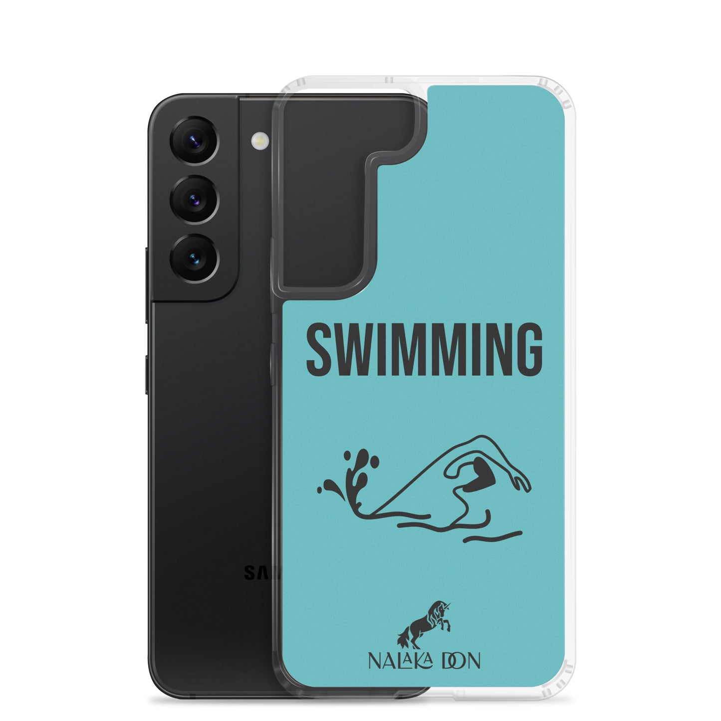 Swimming - Clear Case for Samsung®