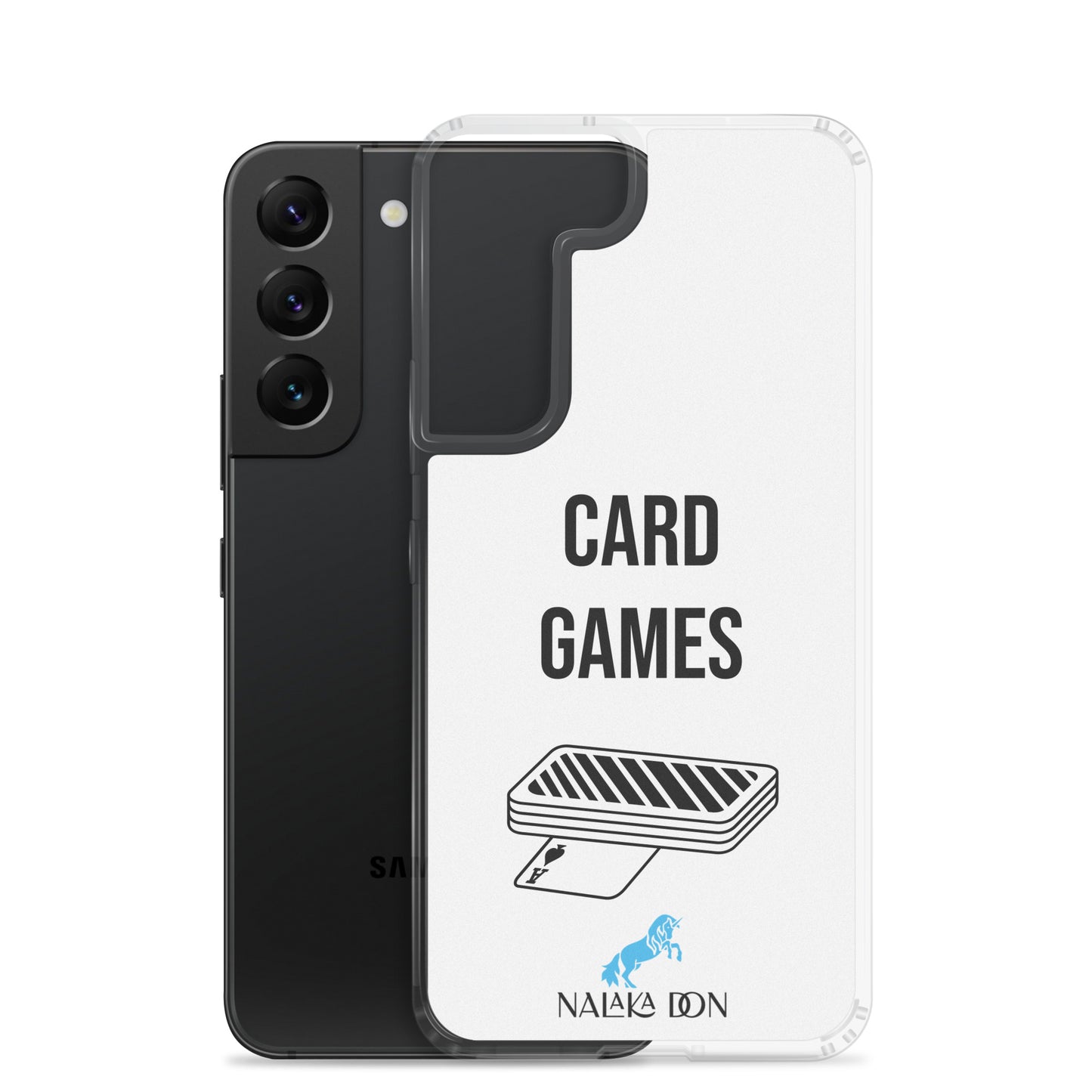 Card Games - Clear Case for Samsung®