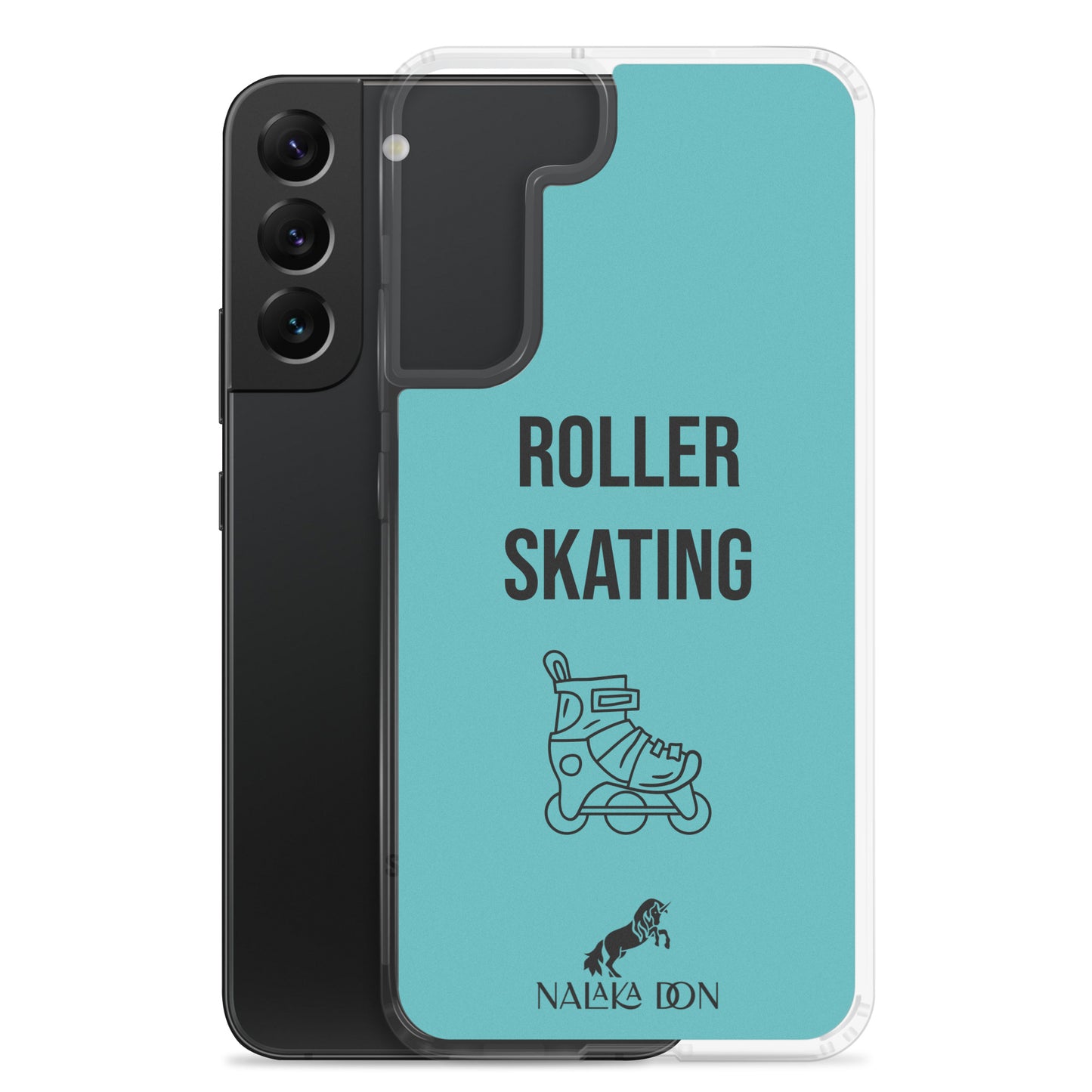 Roller Skating - Clear Case for Samsung®