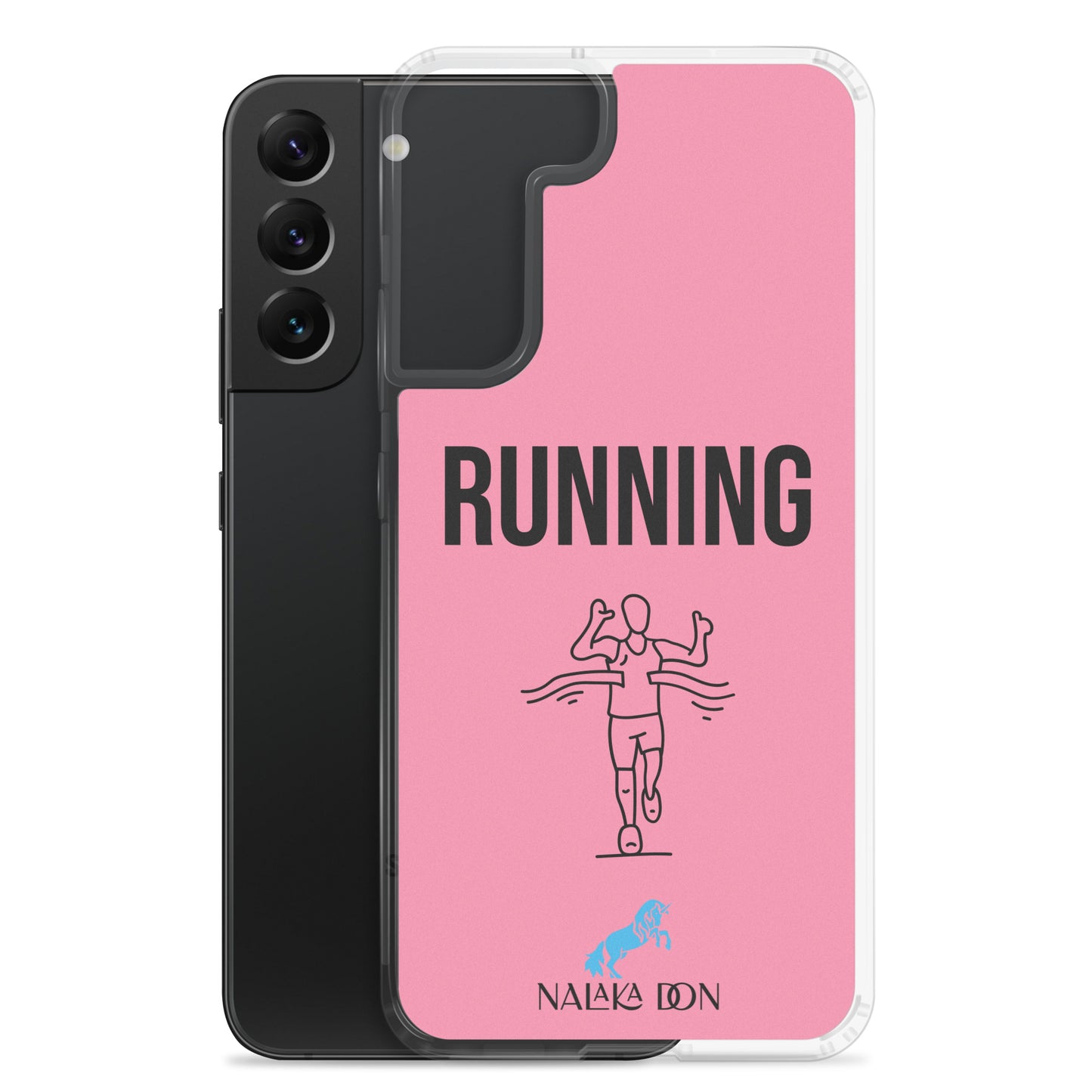 Running - Clear Case for Samsung®