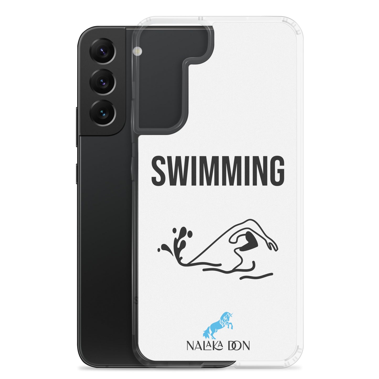 Swimming - Clear Case for Samsung®