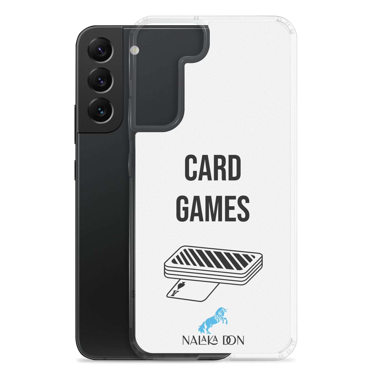 Card Games - Clear Case for Samsung®