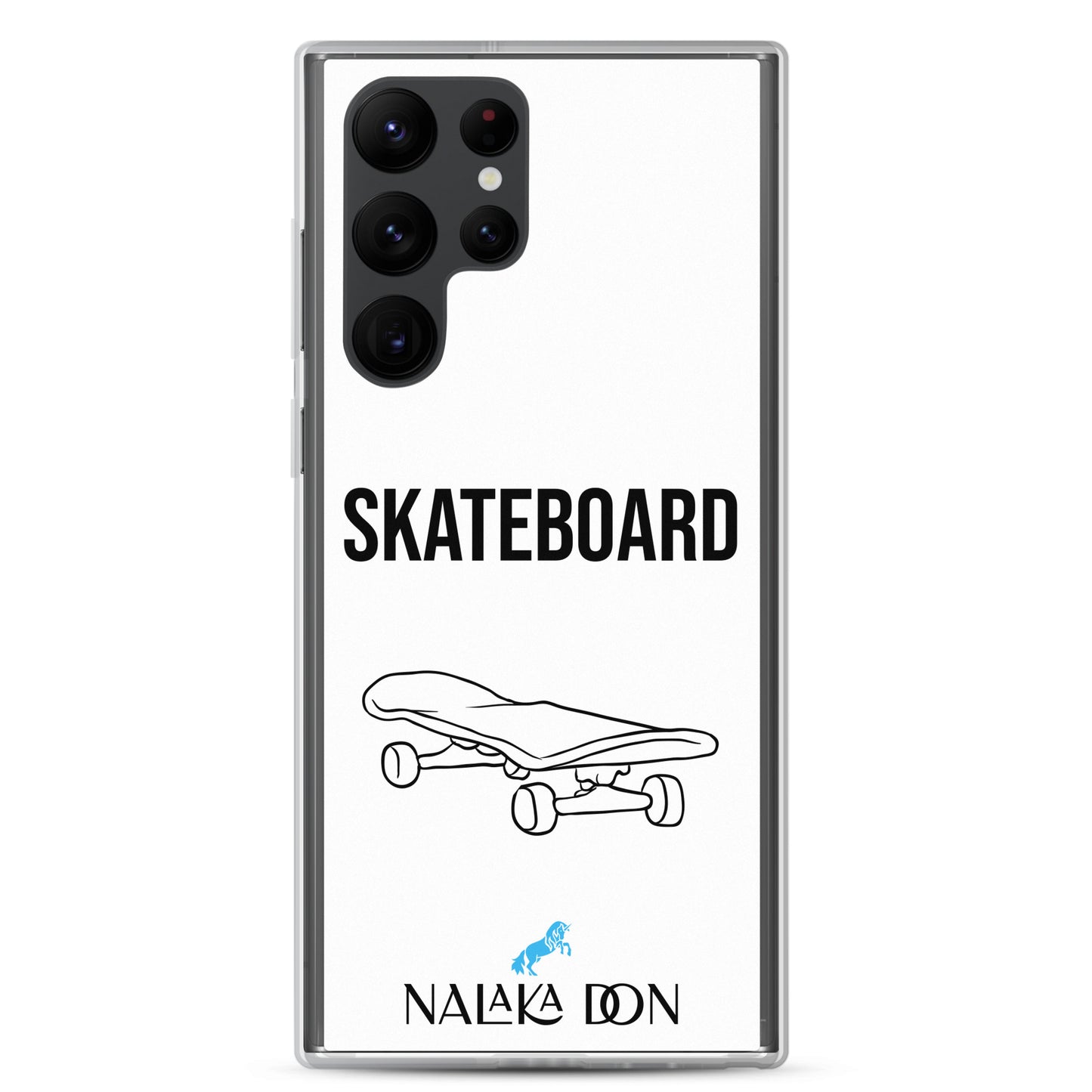 Skateboard - Clear Case for Samsung®