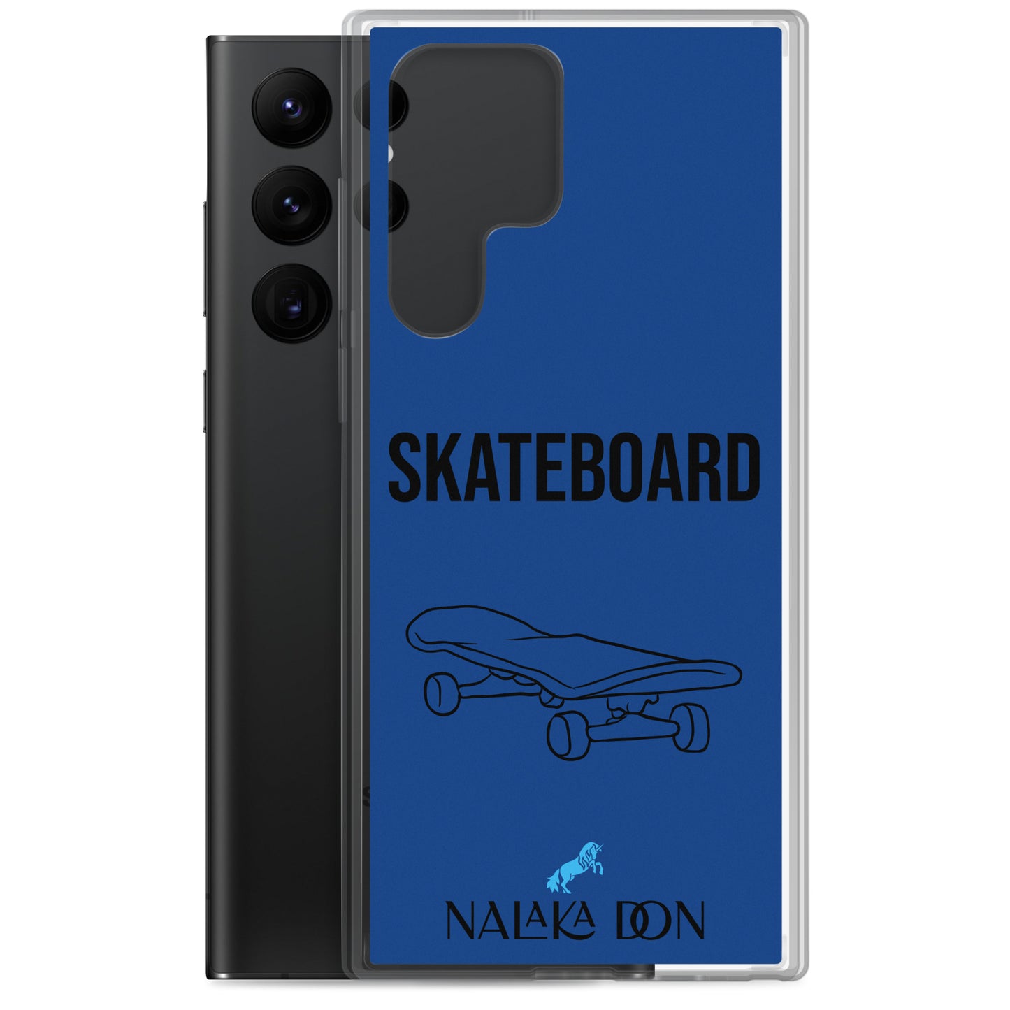 Skateboard - Clear Case for Samsung®