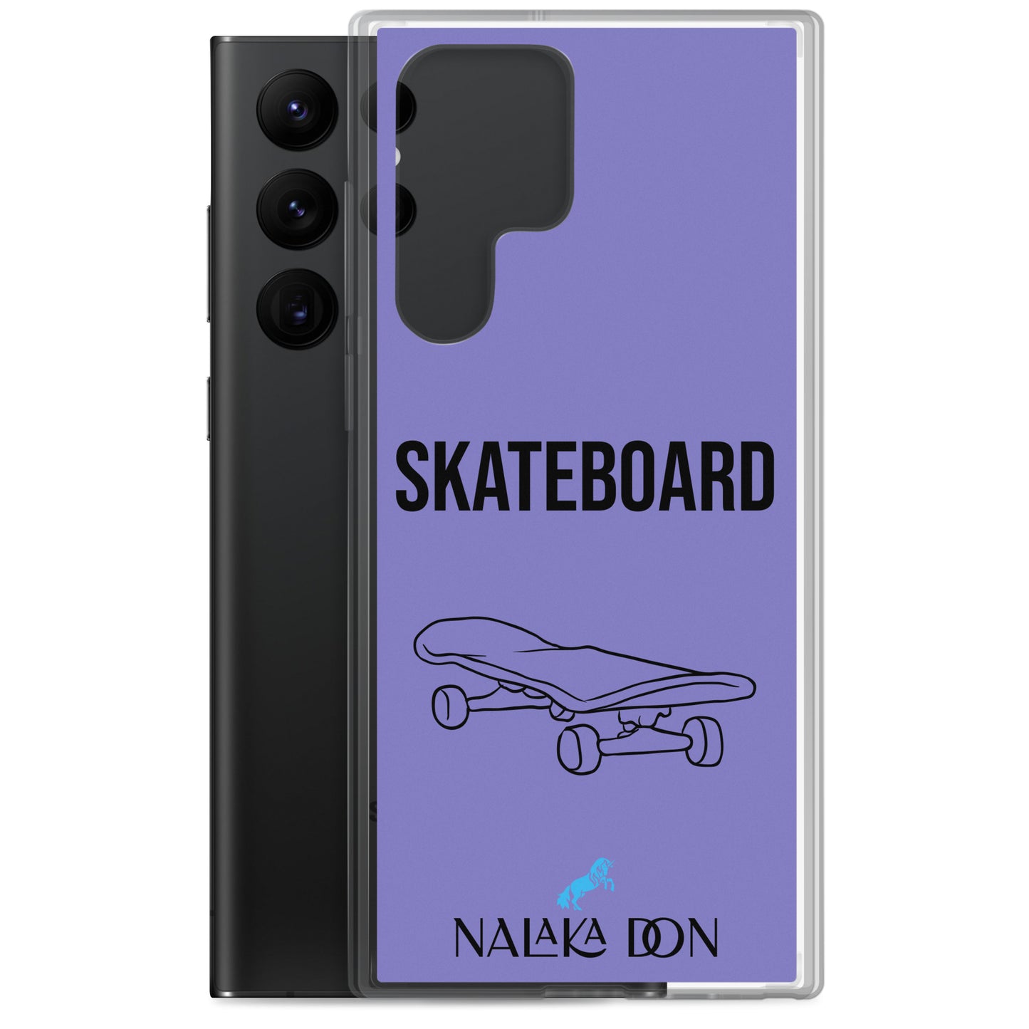 Skateboard - Clear Case for Samsung®