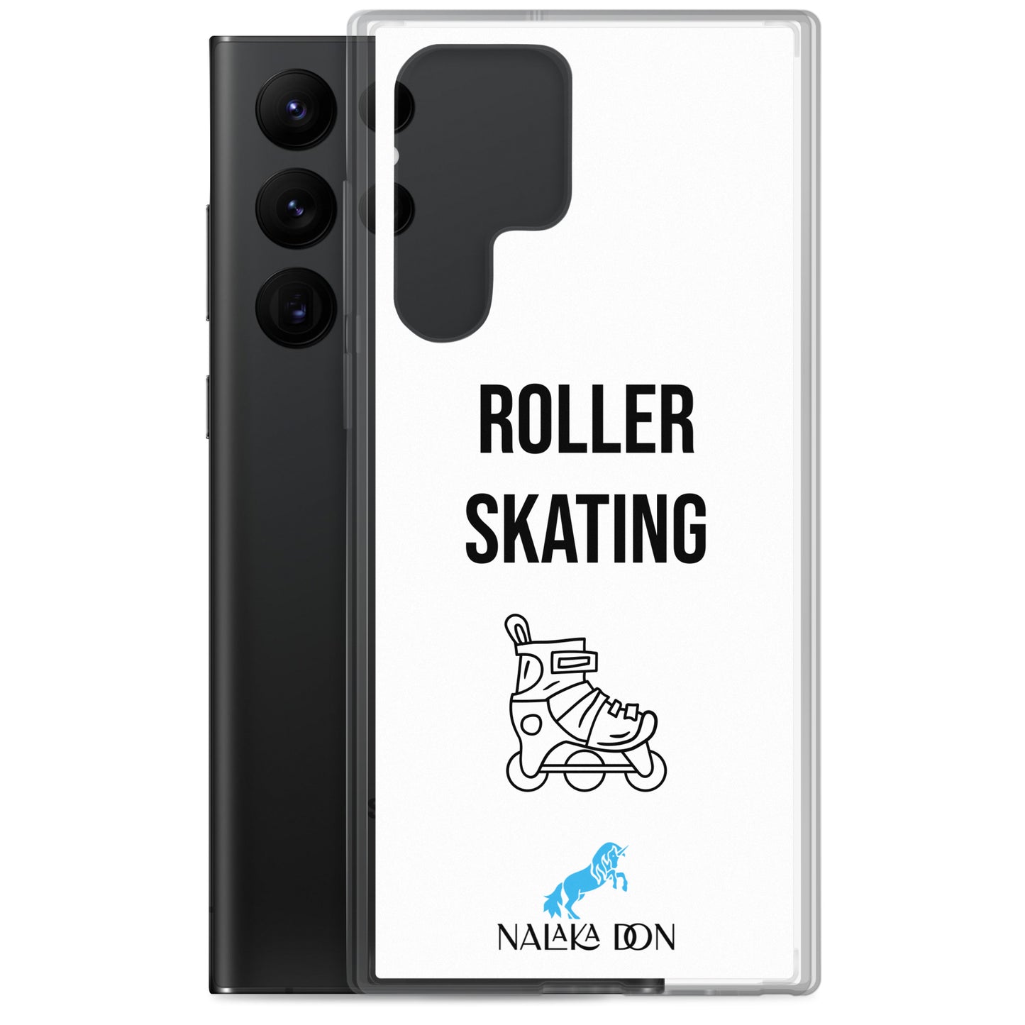 Roller Skating - Clear Case for Samsung®