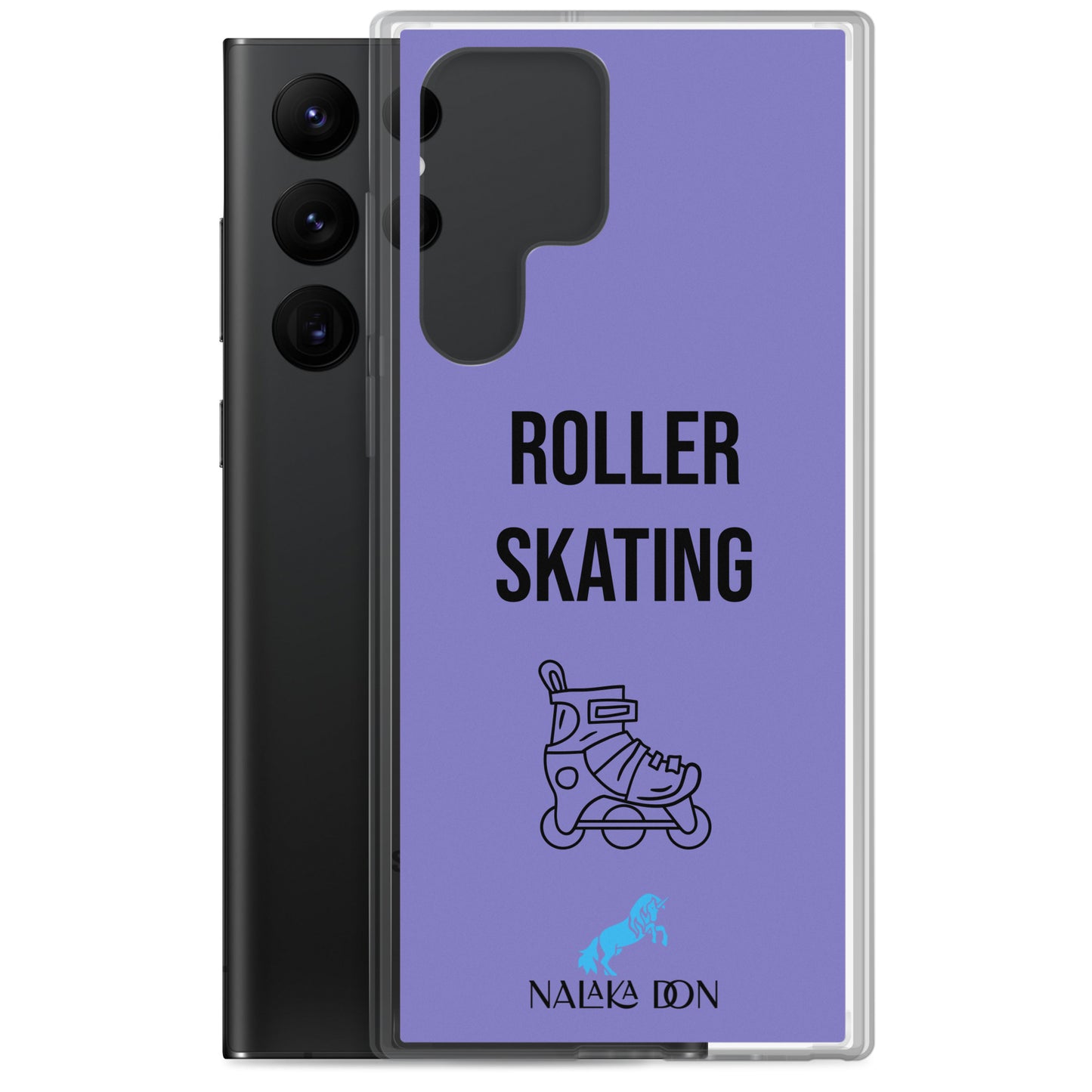 Roller Skating - Clear Case for Samsung®