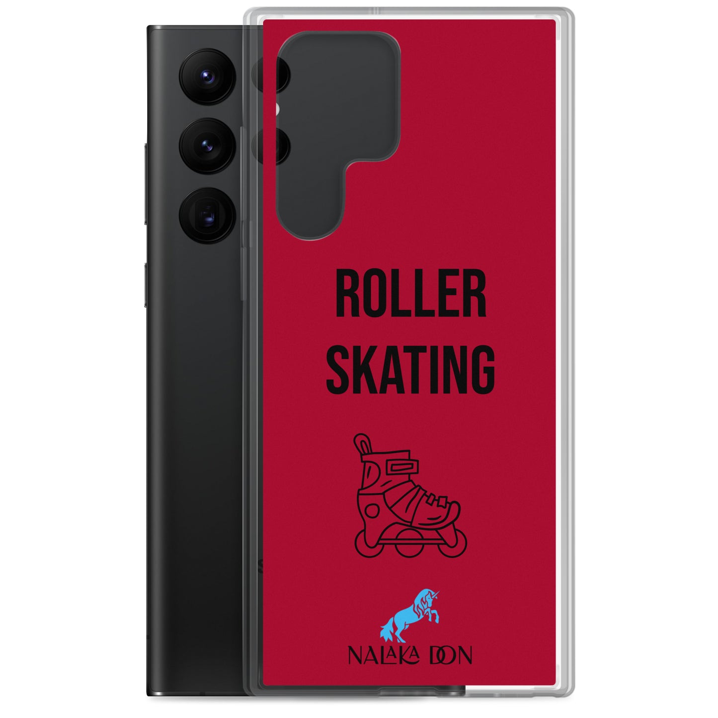 Roller Skating - Clear Case for Samsung®