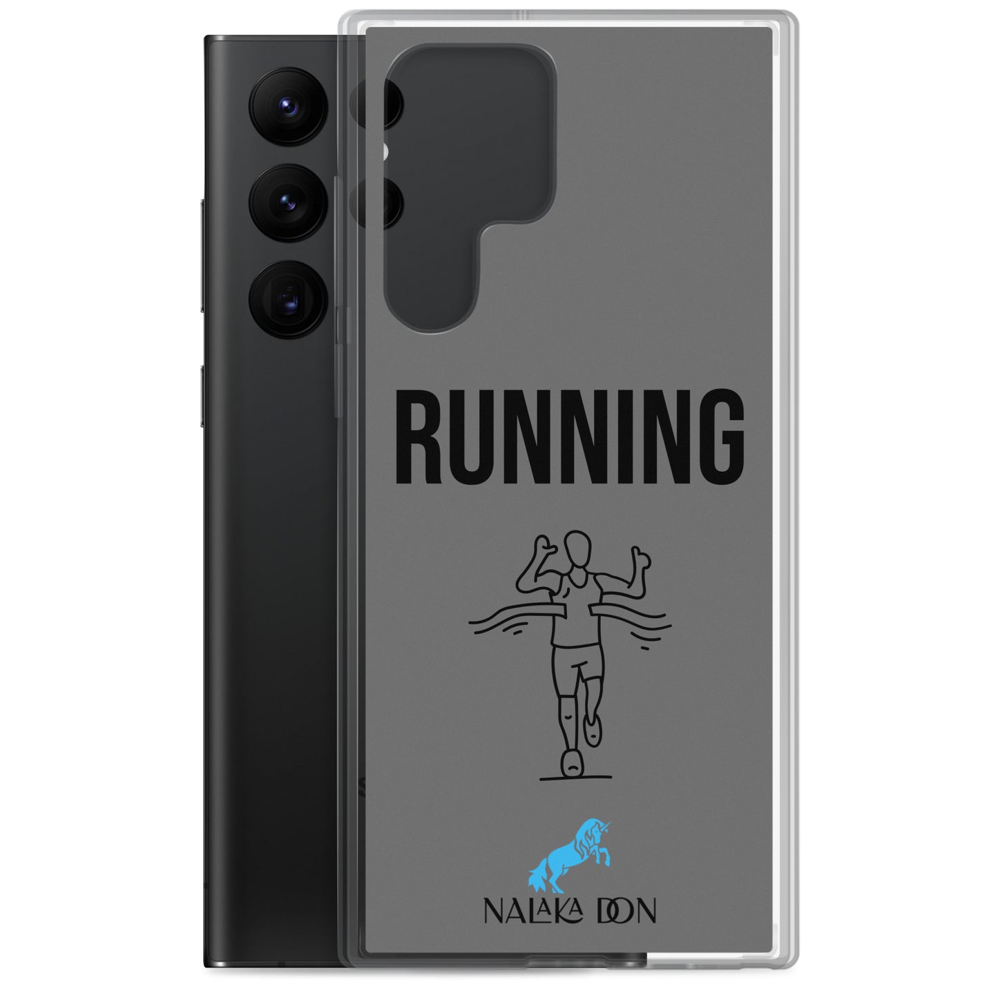 Running - Clear Case for Samsung®