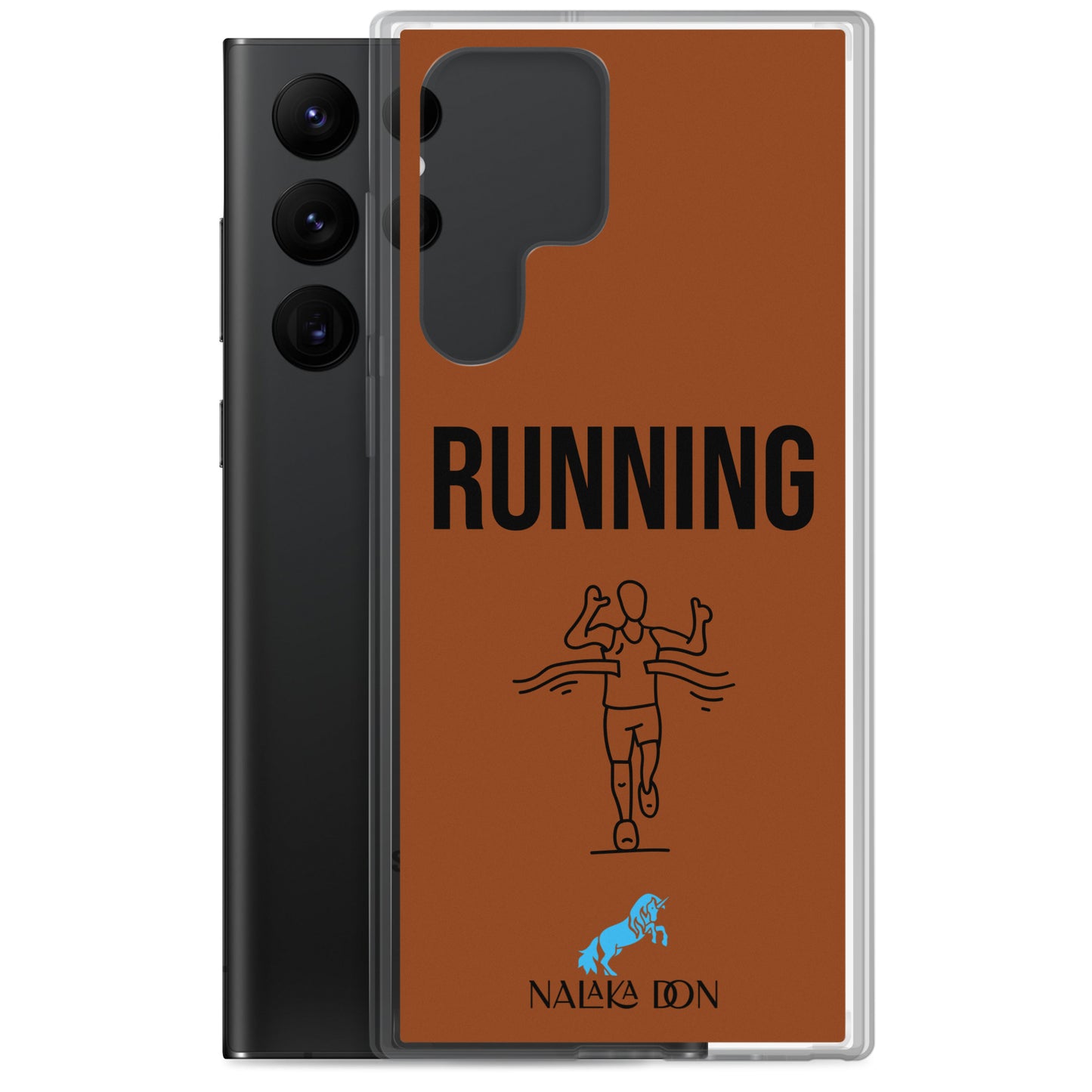 Running - Clear Case for Samsung®