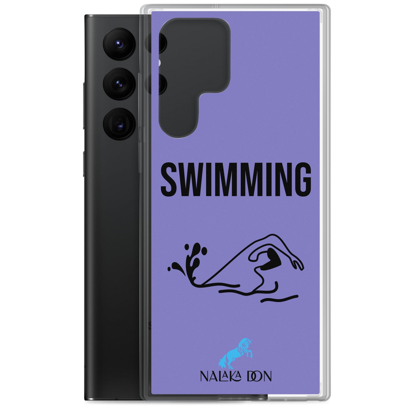 Swimming - Clear Case for Samsung®