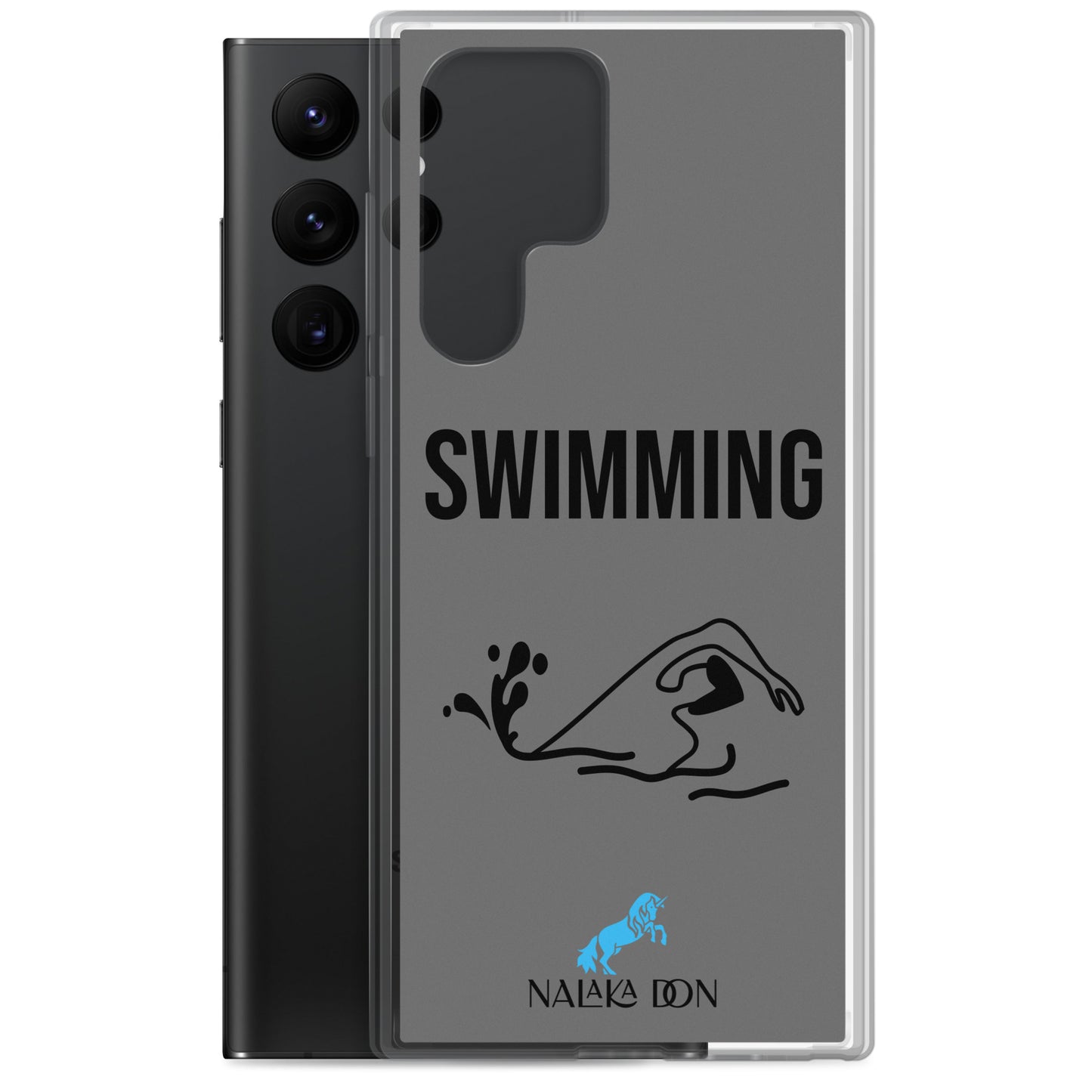 Swimming - Clear Case for Samsung®
