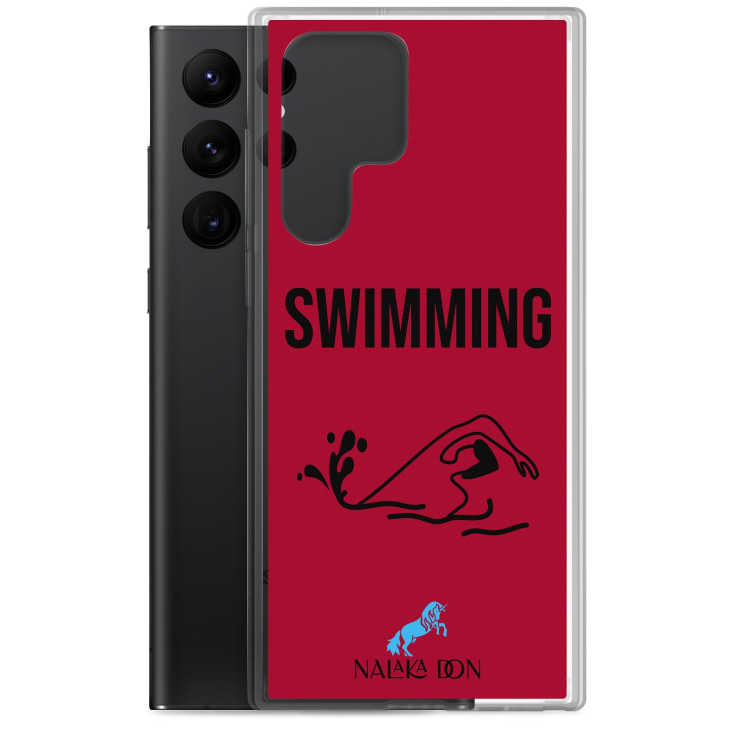 Swimming - Clear Case for Samsung®