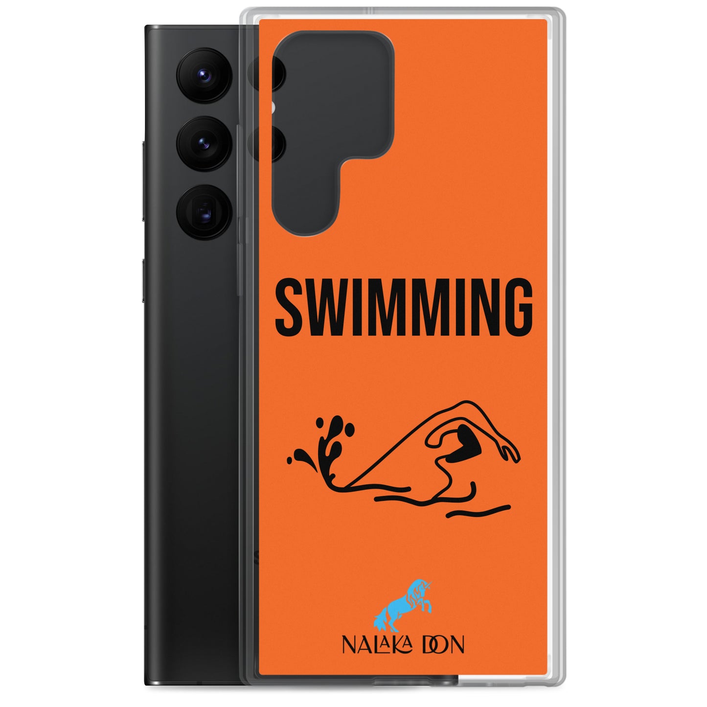 Swimming - Clear Case for Samsung®