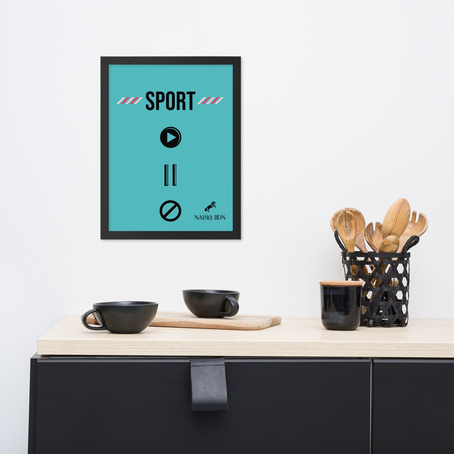 Sport - Unique Framed Poster