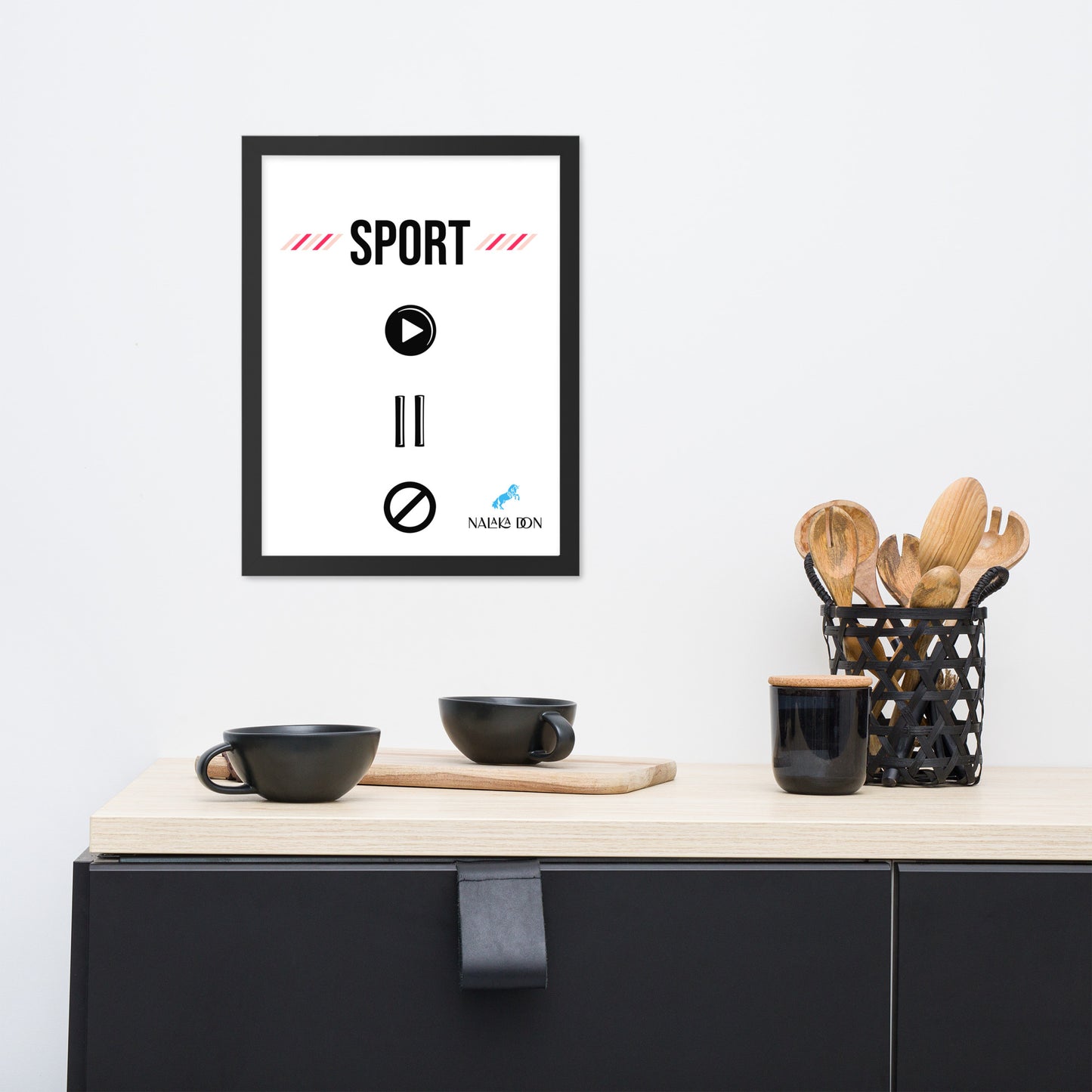 Sport - Unique Framed Poster