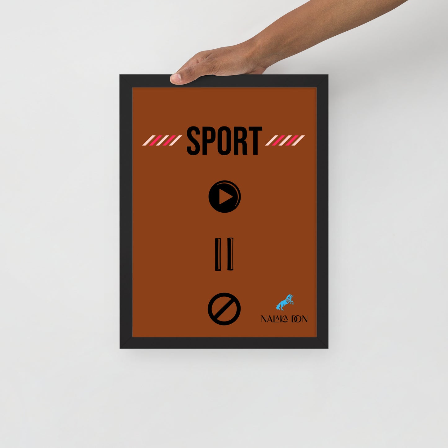 Sport - Unique Framed Poster