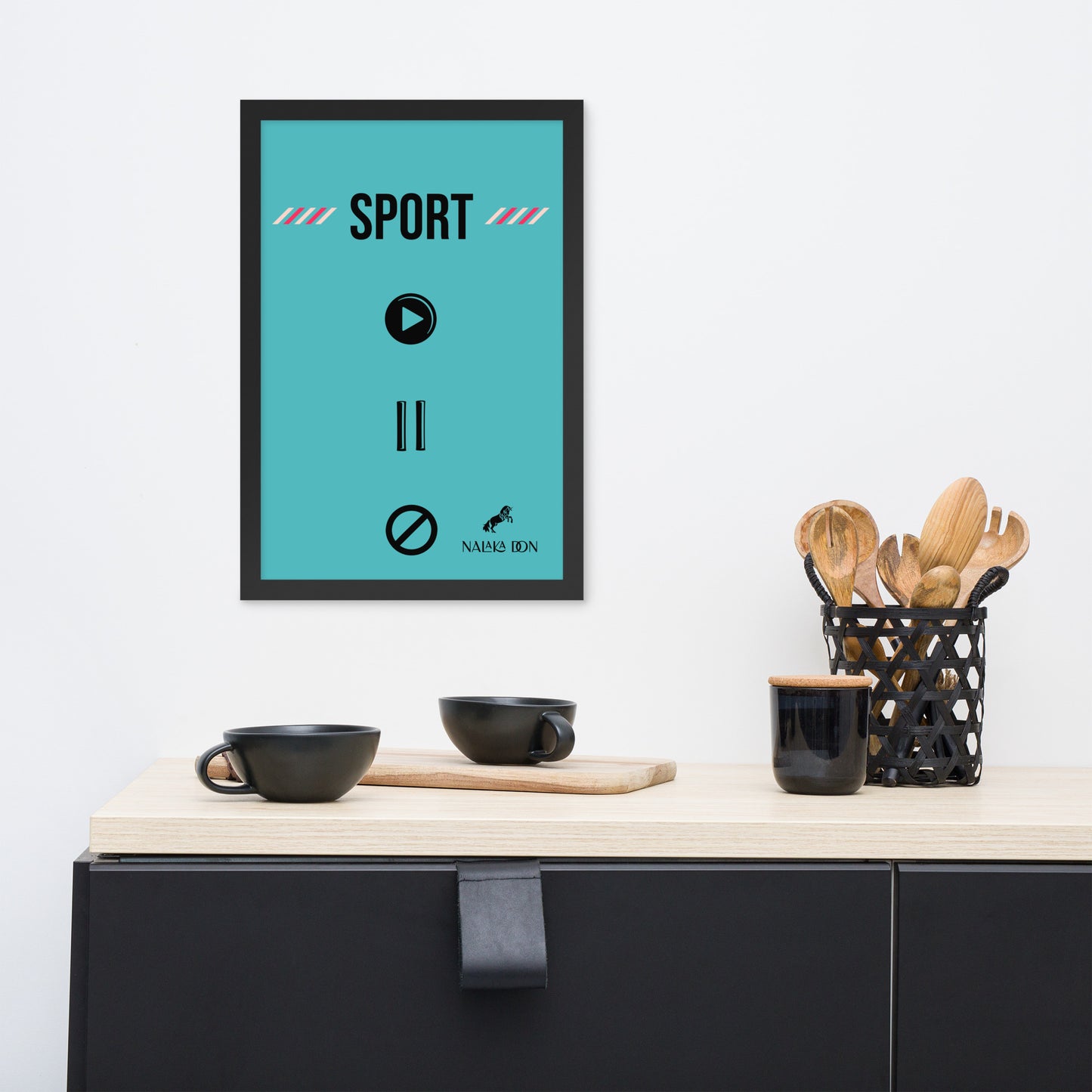 Sport - Unique Framed Poster