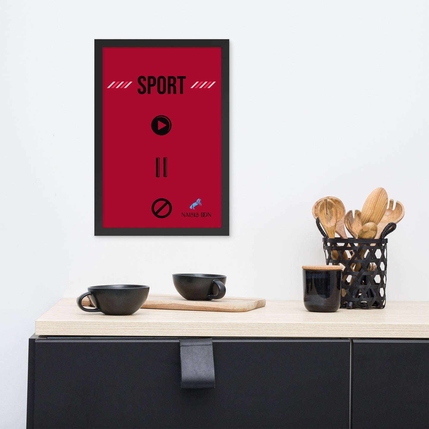 Sport - Unique Framed Poster